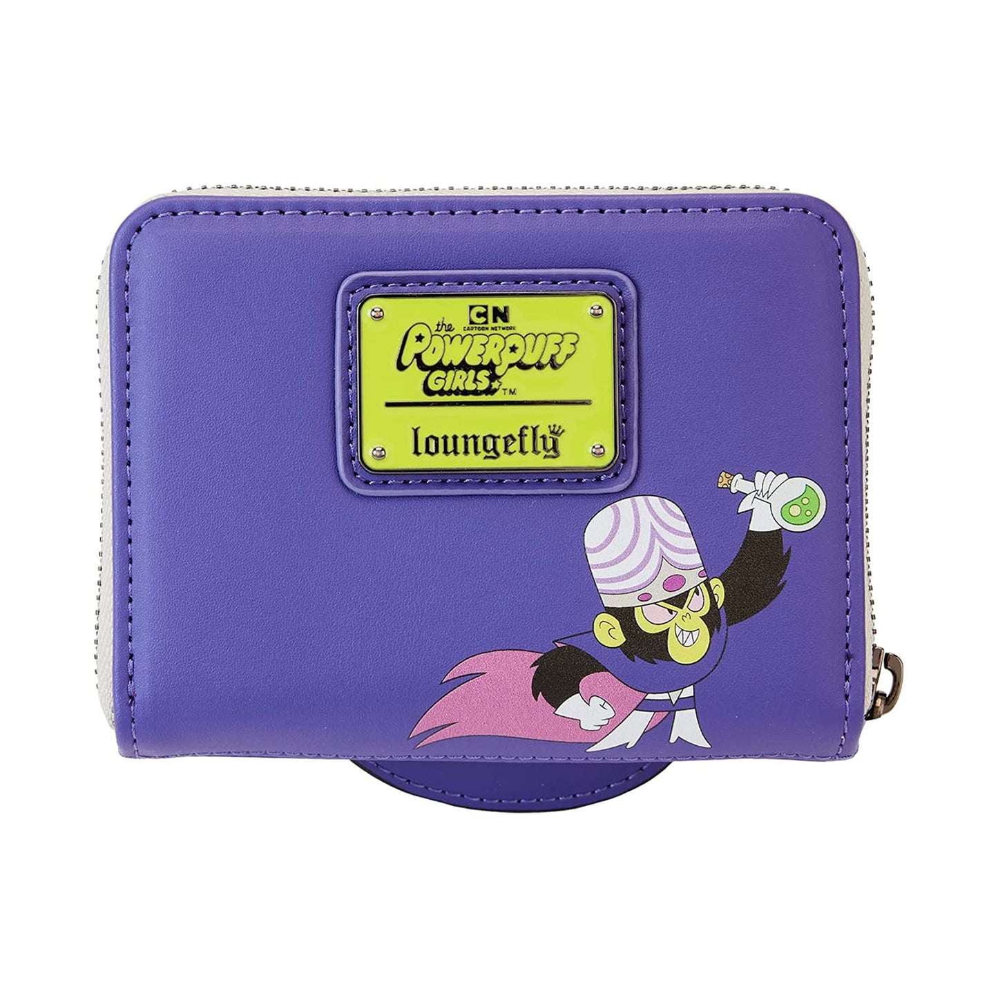 Loungefly Cartoon Network Power Puff Girls Mojo Jojo Cosplay Zip Around Wallet