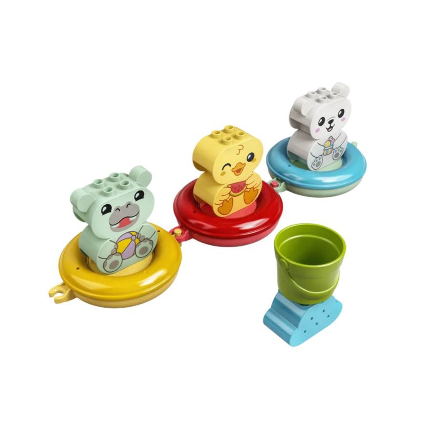 LEGO® DUPLO® Bath Time Fun Floating Animal Train Building Set 10965