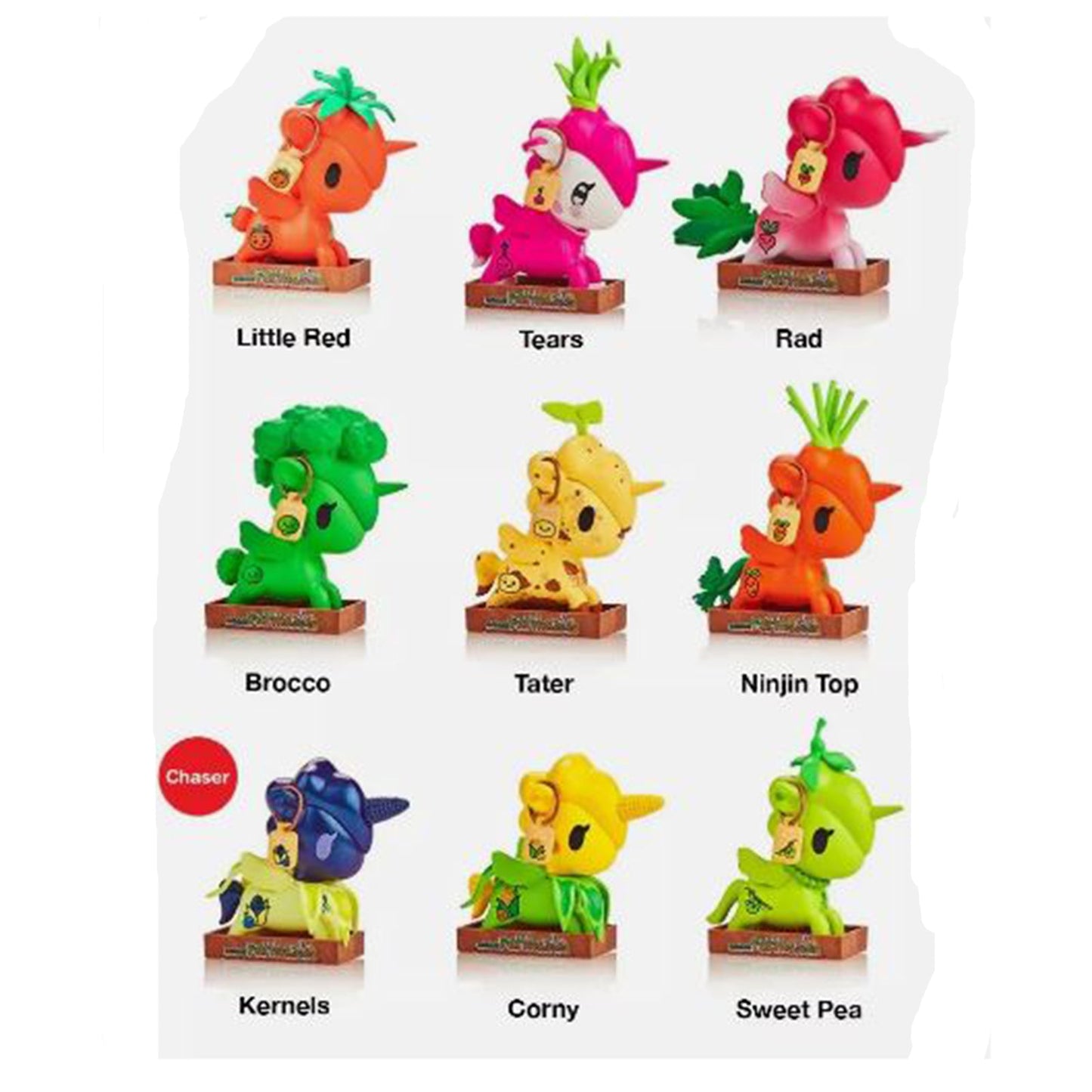 Tokidoki Veggie Unicorno Single Blind Box Figure