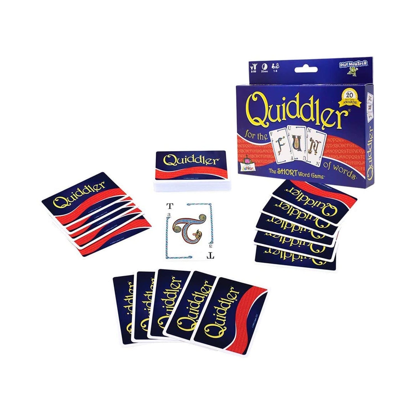 Playmonster Quiddler The Card Game
