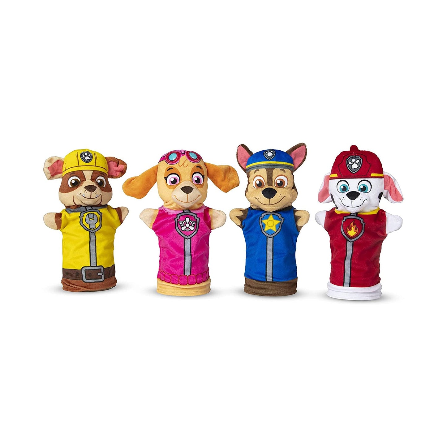Melissa And Doug Paw Patrol Plush Hand Puppets Set
