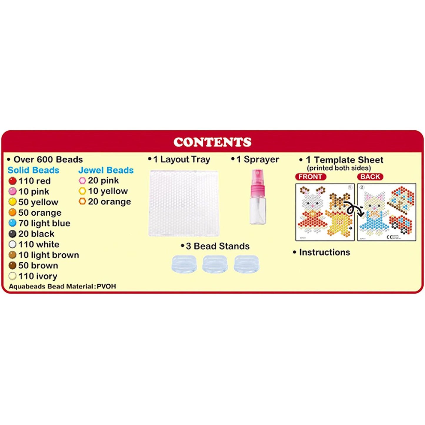 Aquabeads Calico Critters Craft Set