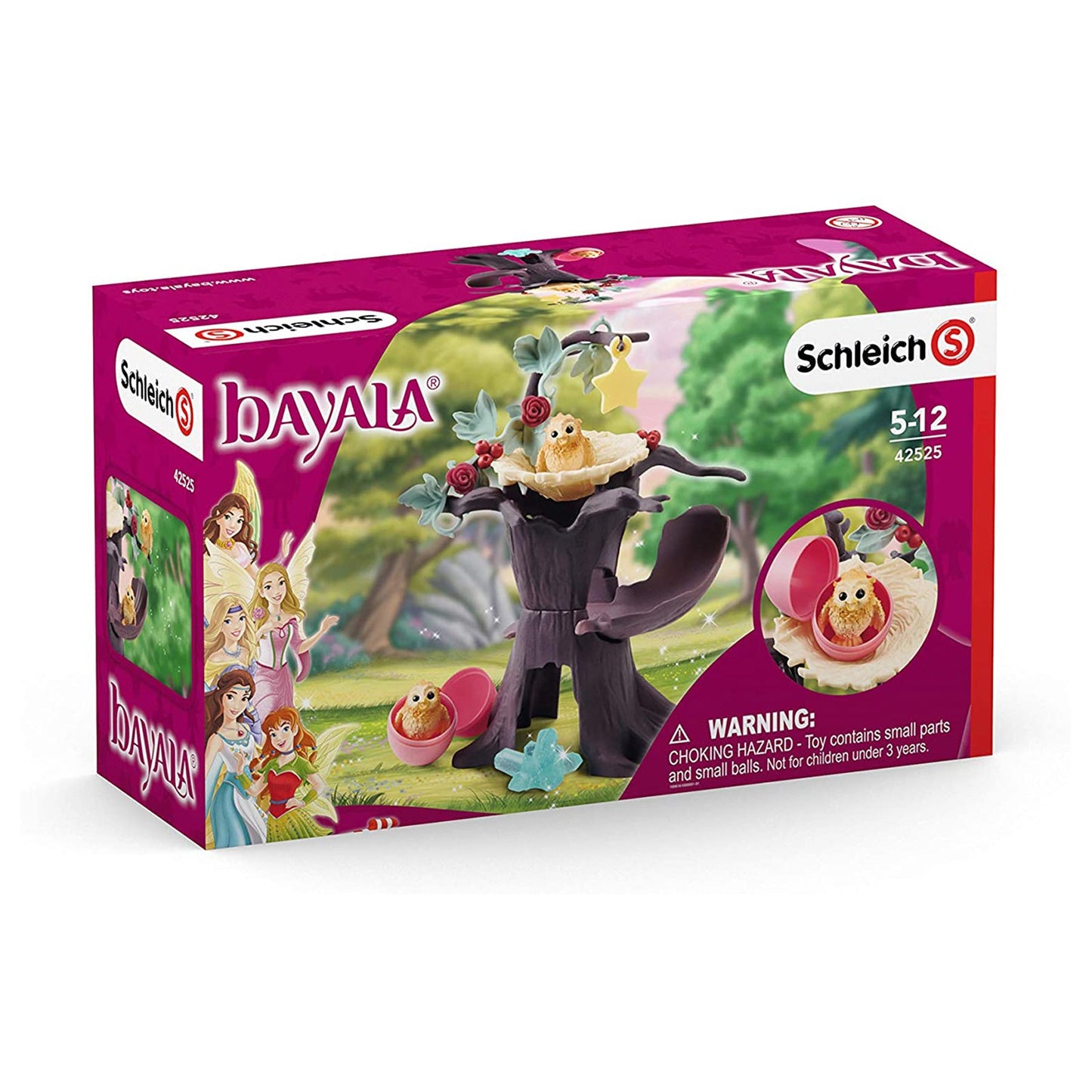 Schleich Bayala Hatching Owl Chicks Animal Figure 42525