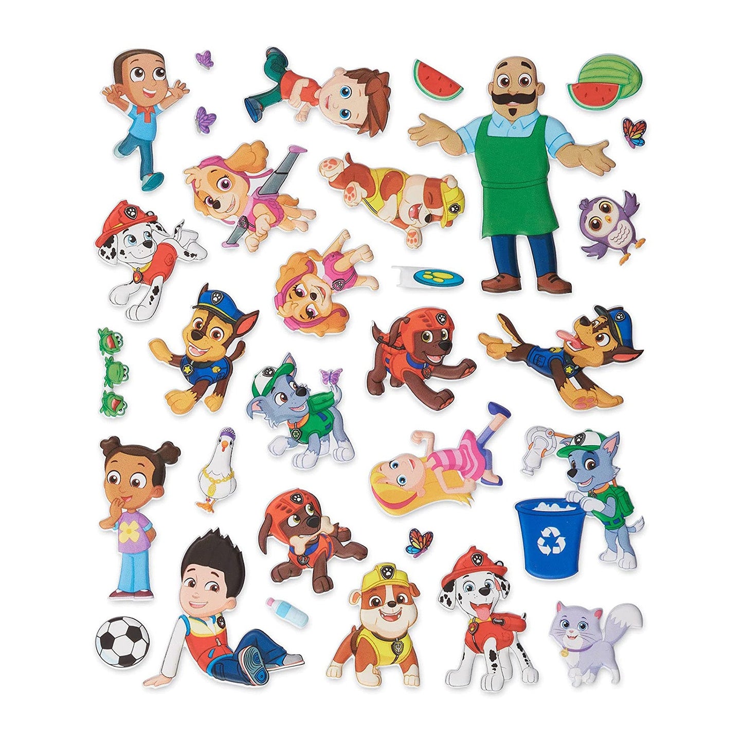 Melissa And Doug Paw Patrol Adventure Bay 31 Reusable Restickable Stickers With Scenes Set