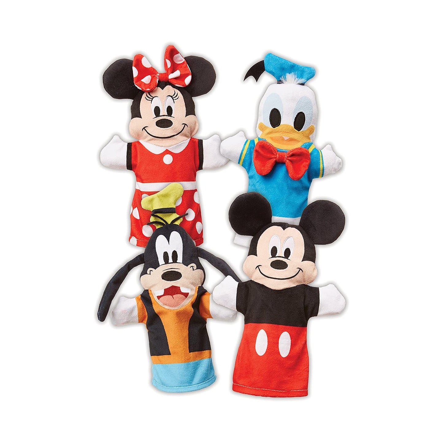 Melissa And Doug Disney Mickey Mouse Soft And Cuddly Hand Puppets