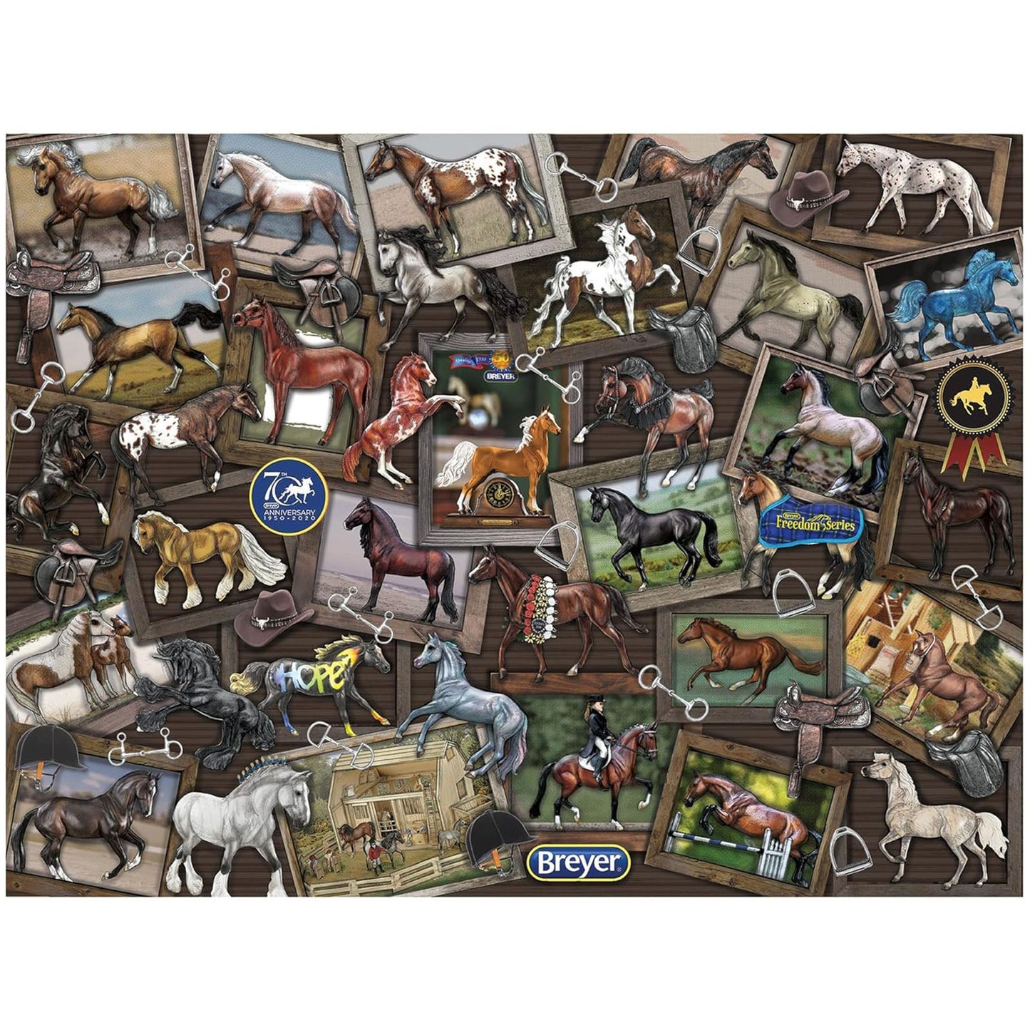Breyer World Of Breyer 500 Piece Jigsaw Puzzle