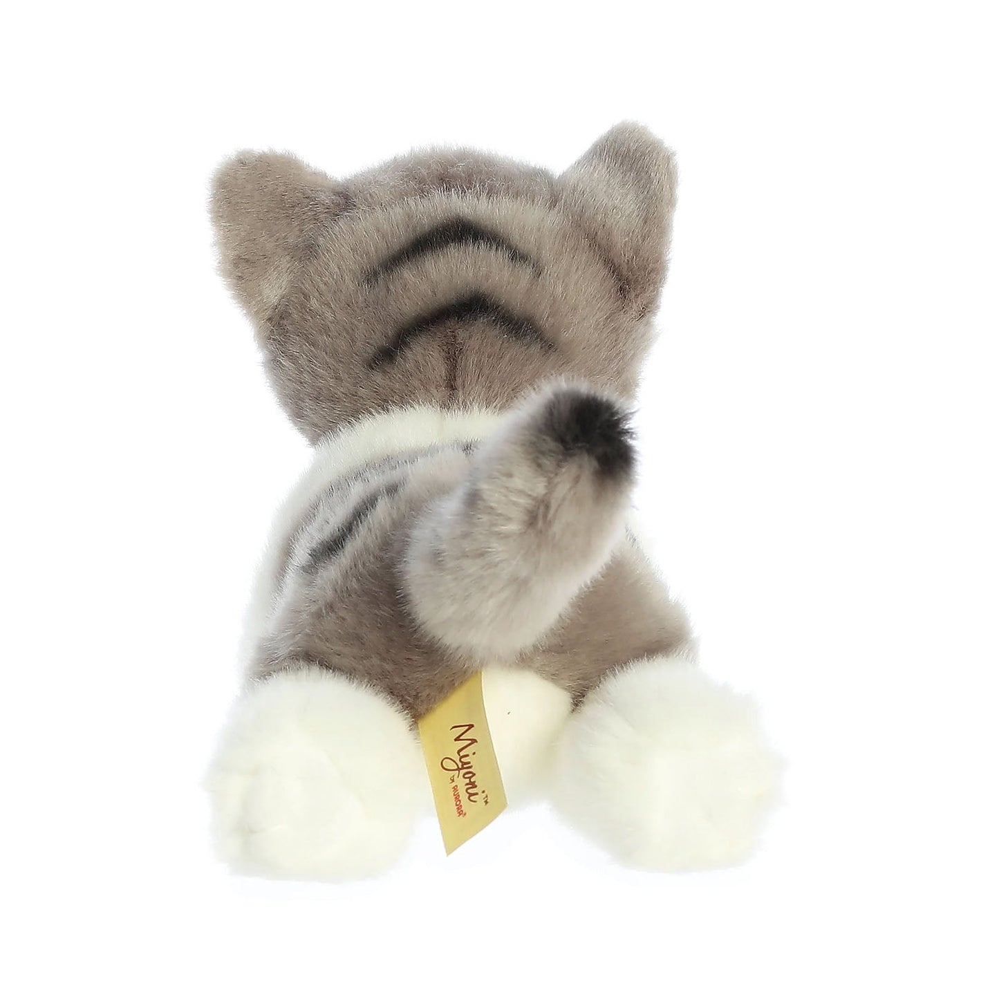 Aurora Miyoni Grey Tabby Cat 8 Inch Plush Figure