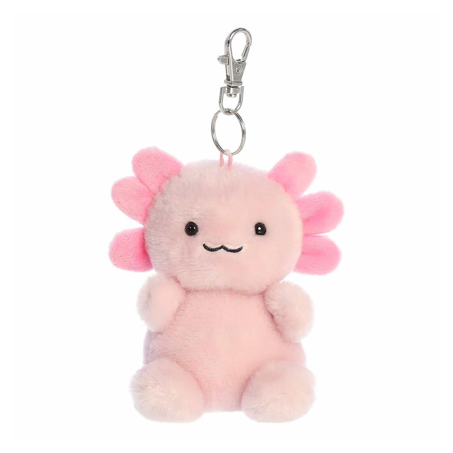 Aurora Palm Pals Ax Axolotl 4 Inch Plush Figure Clip On