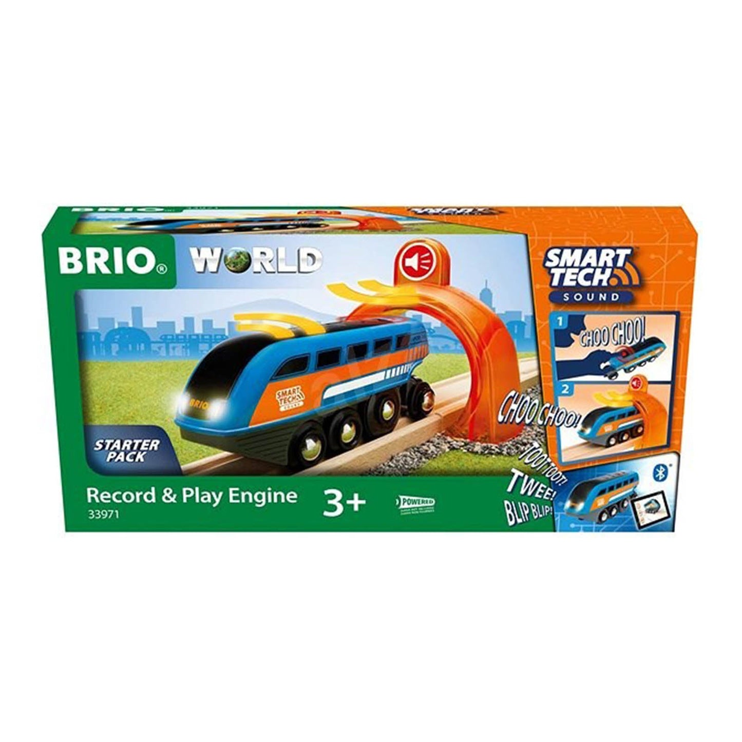 Brio World Record And Play Engine Set 33971