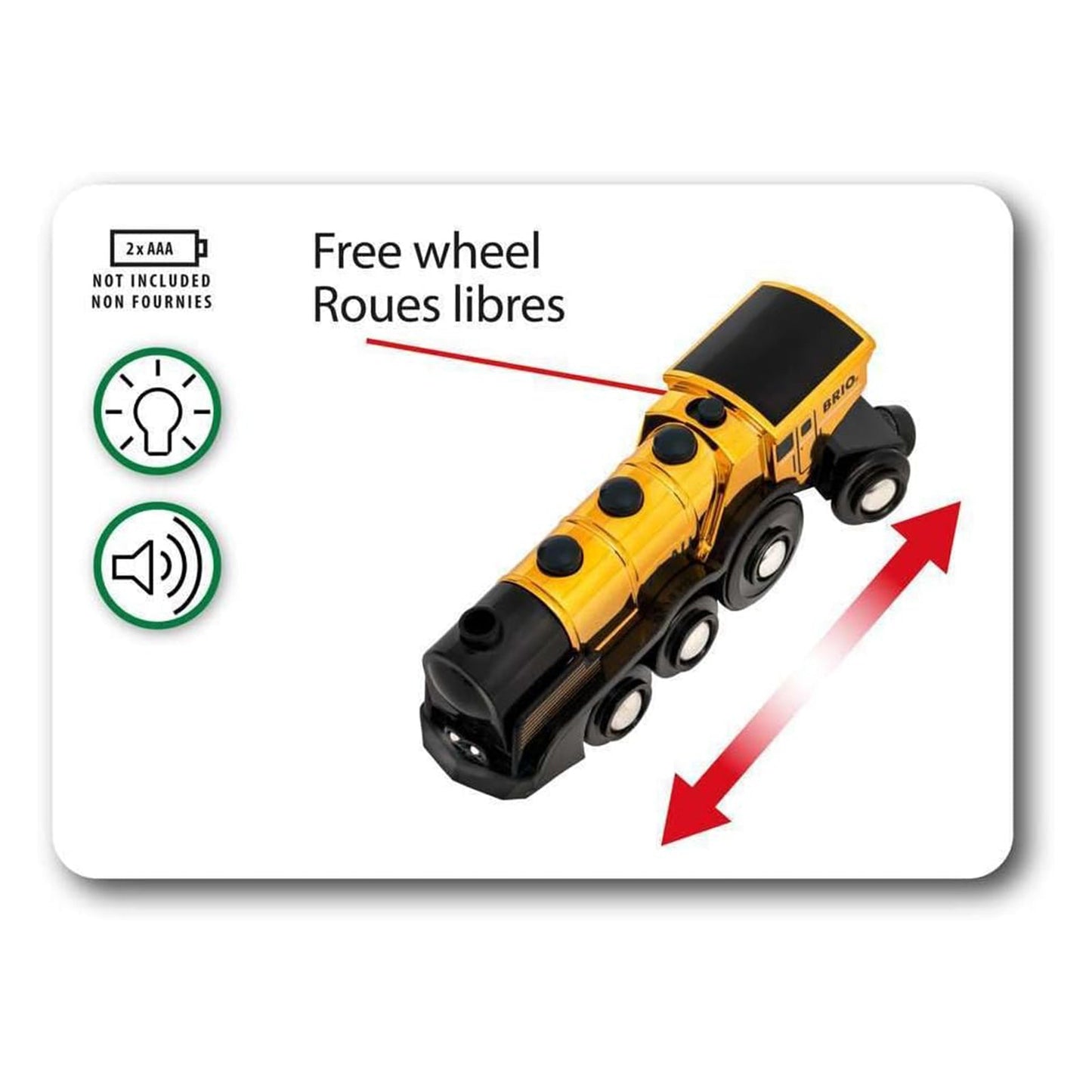 Brio Mighty Gold Action Locomotive