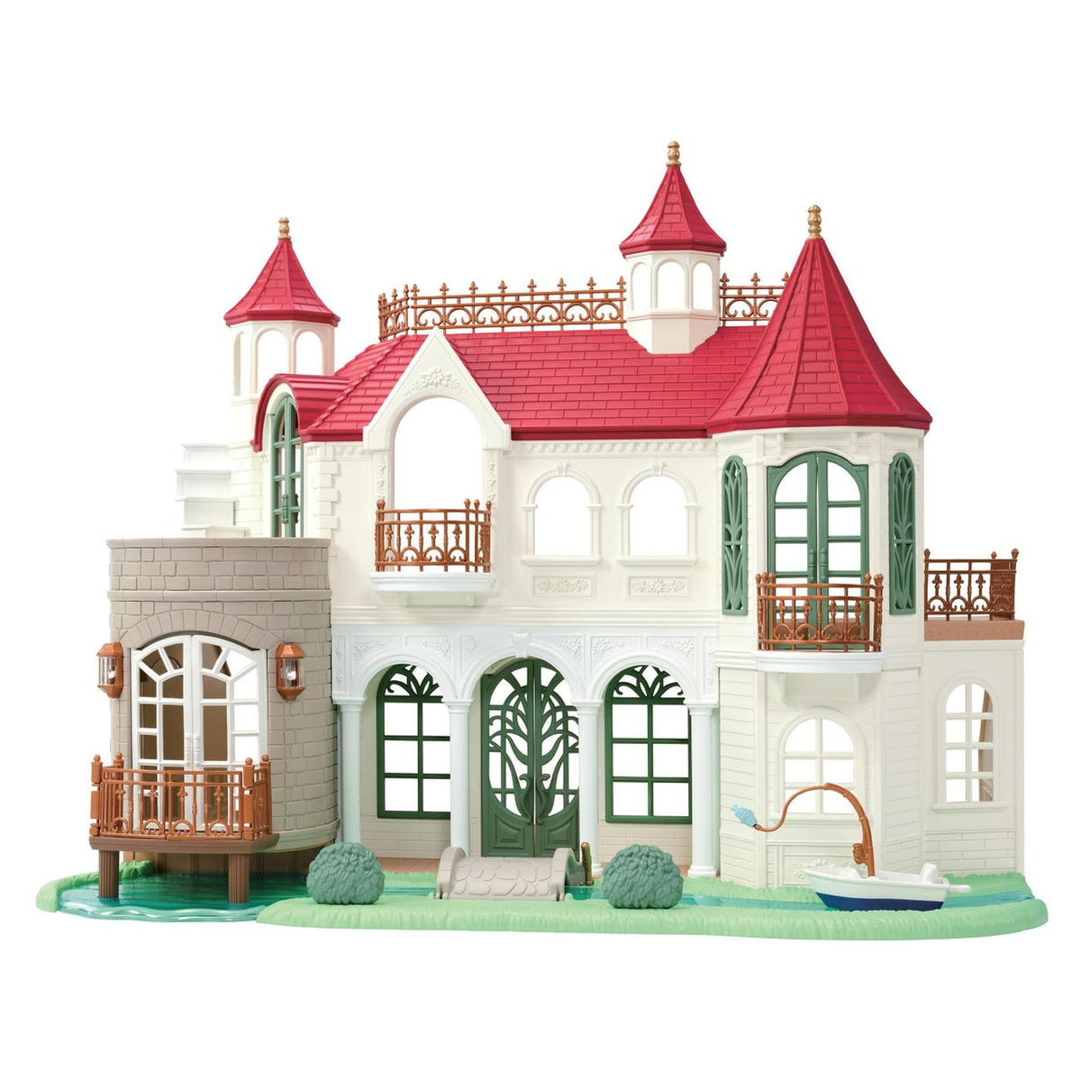 Calico Critters Red Roof Riverside Manor Doll House CC2333
