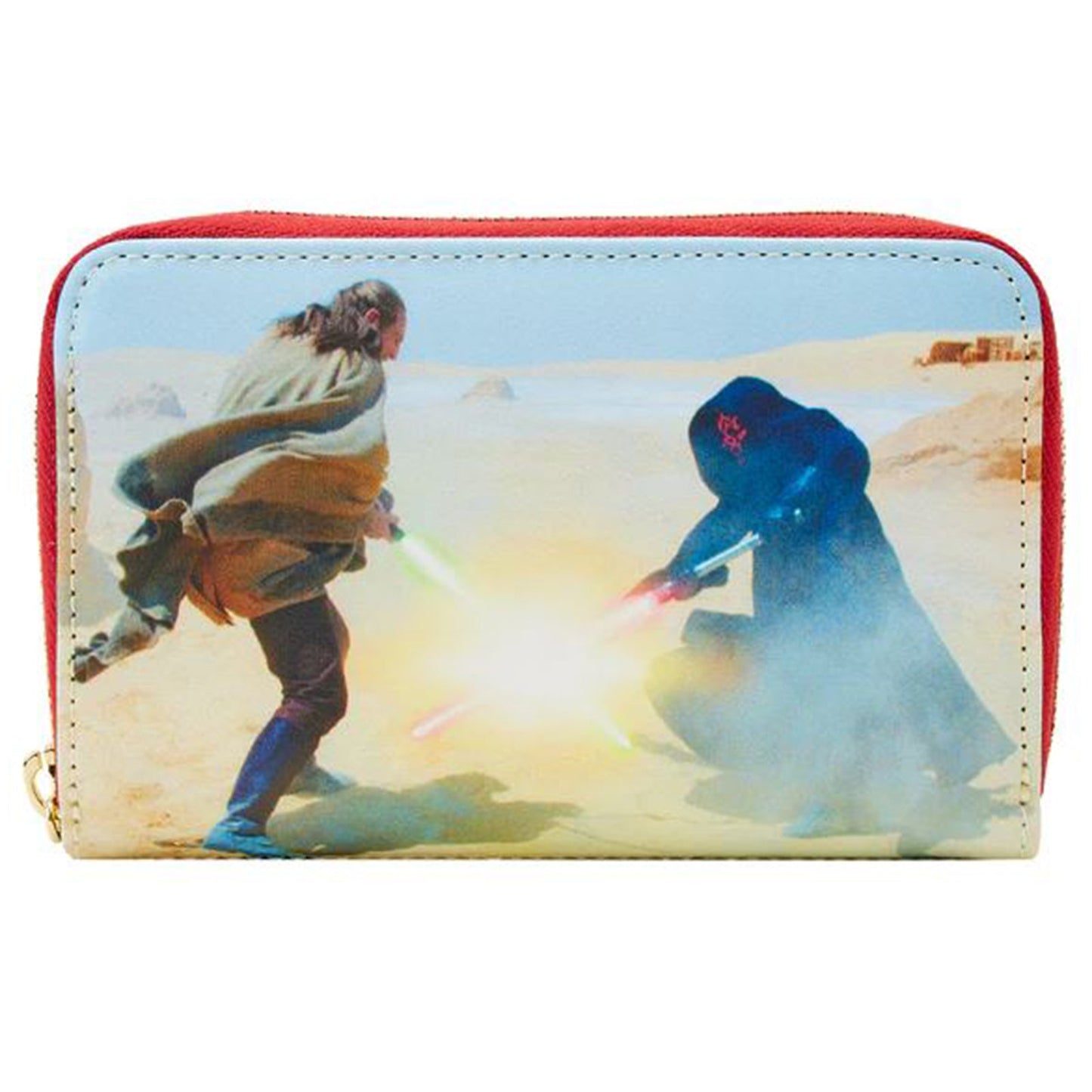Loungefly Star Wars Scenes Series Phantom Menace Zip Around Wallet