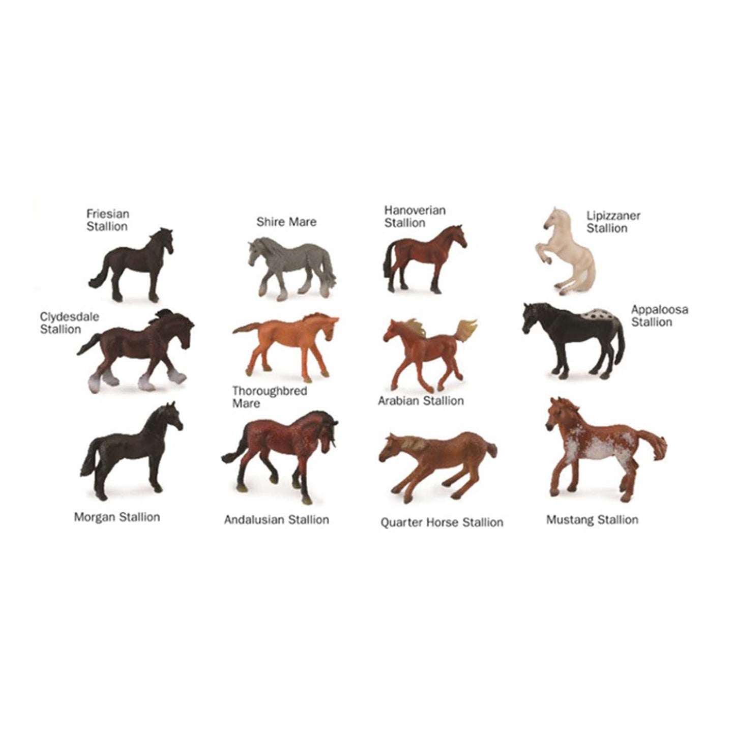 CollectA Horses Mini Boxed Figure Set