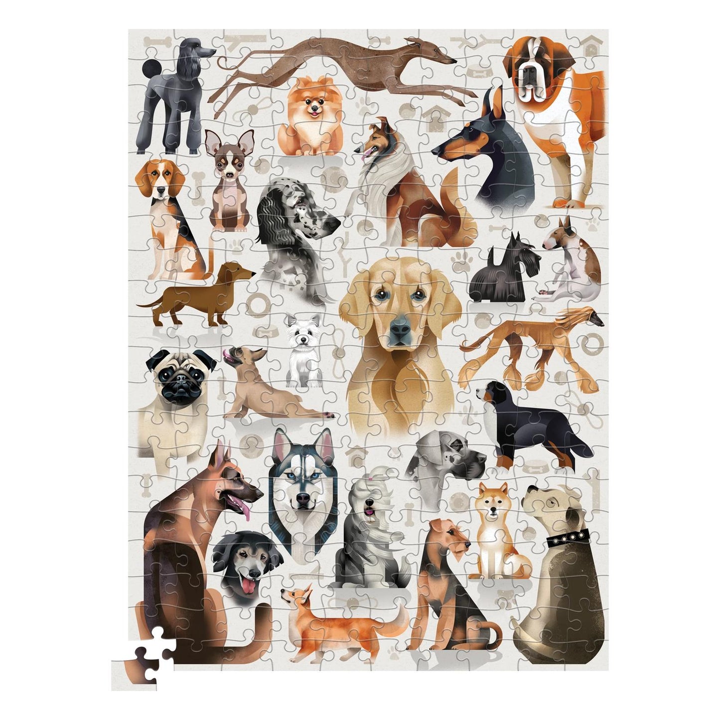 Crocodile Creek Dogs 200 Piece Jigsaw Puzzle