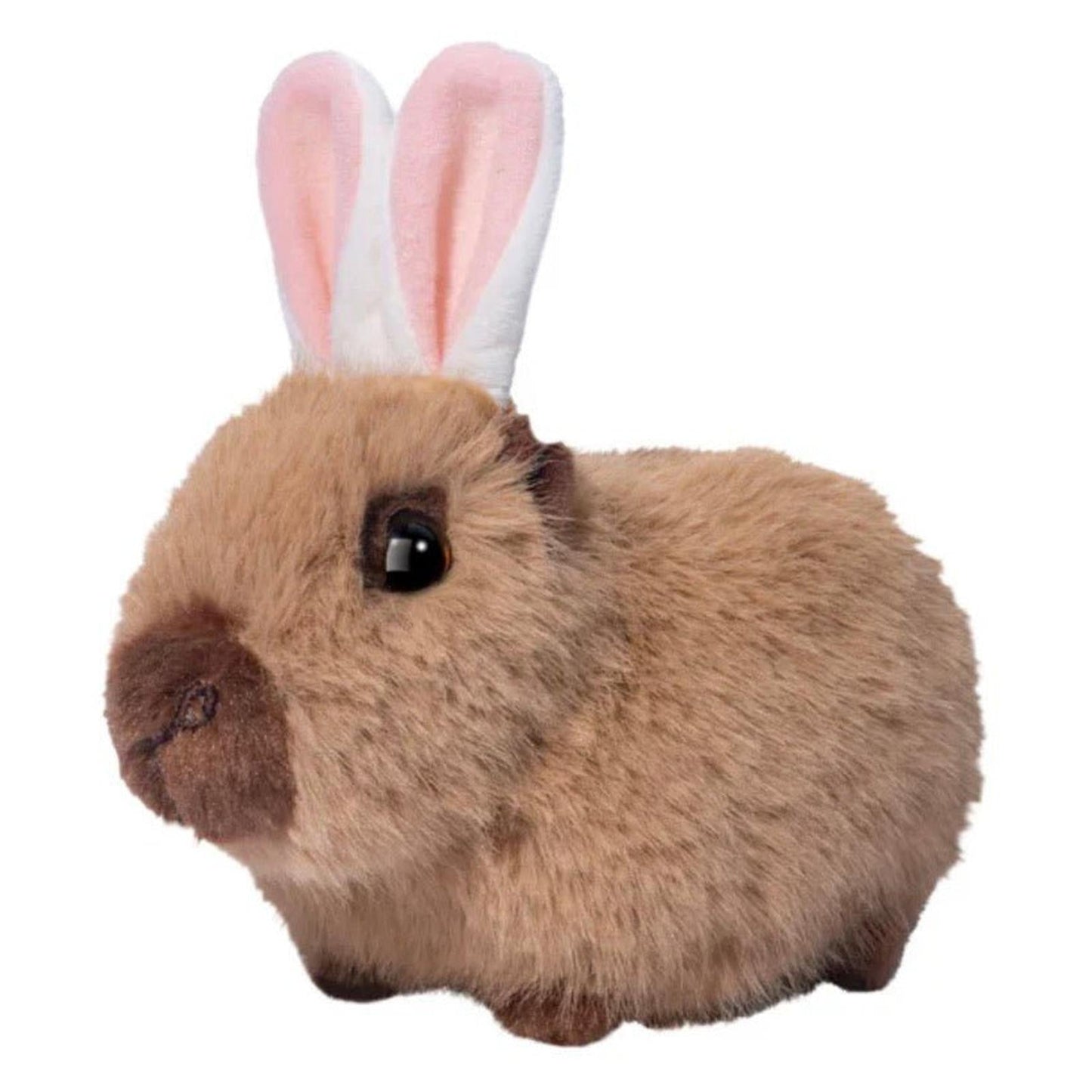 Douglas Capybara With Bunny Ears 6 Inch Plush Figure