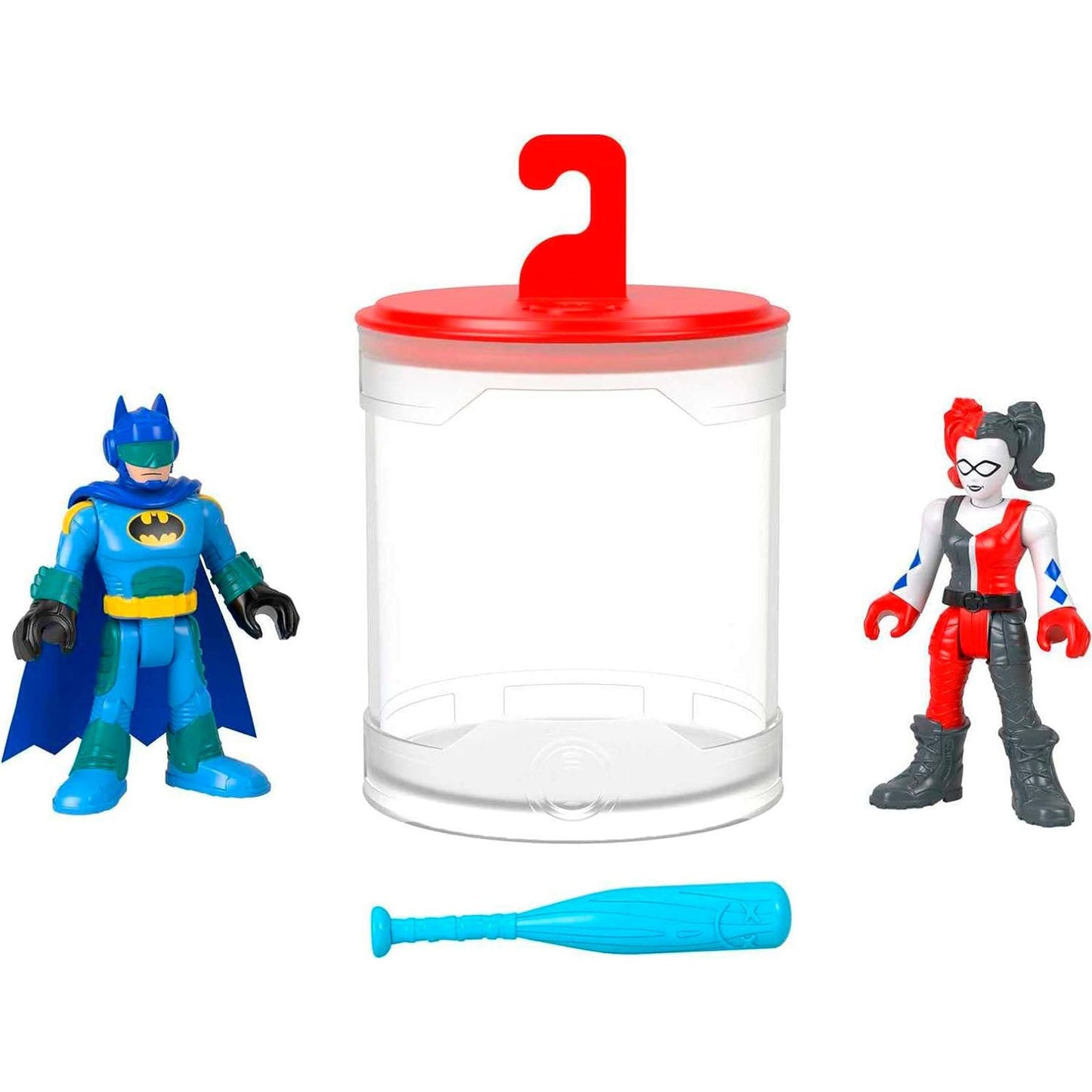 Fisher Price Imaginext DC Super Friends Color Changers Batman And Harley Quinn Figure Set