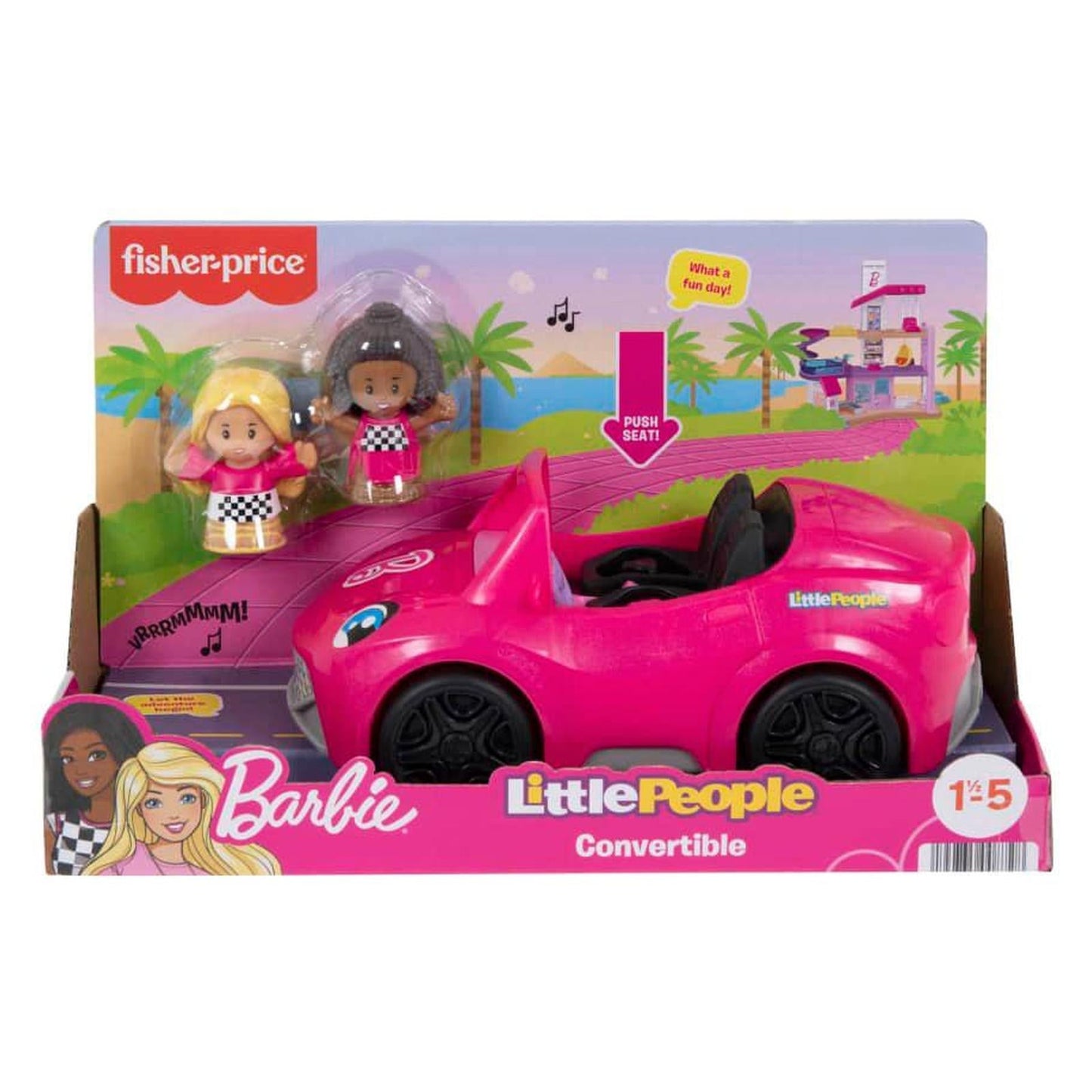 Fisher-Price Little People Barbie Convertible Figure Set