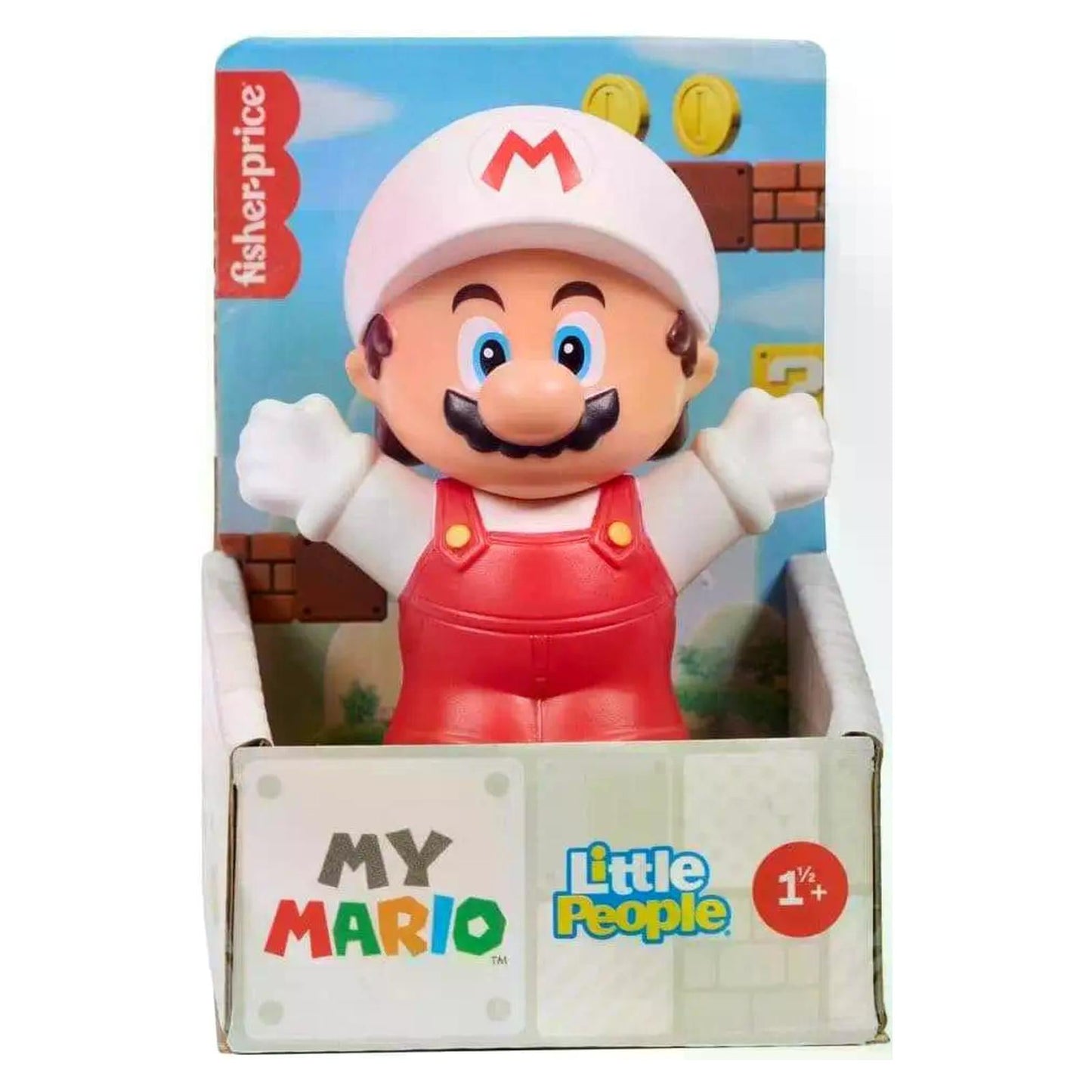 Fisher-Price My Little People My Mario Fire Mario Figure