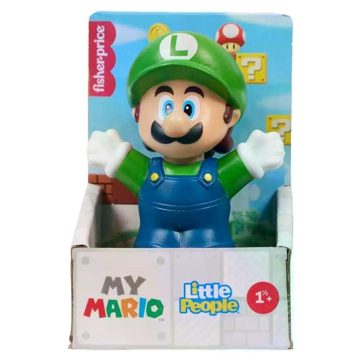 Fisher-Price My Little People My Mario Luigi Figure