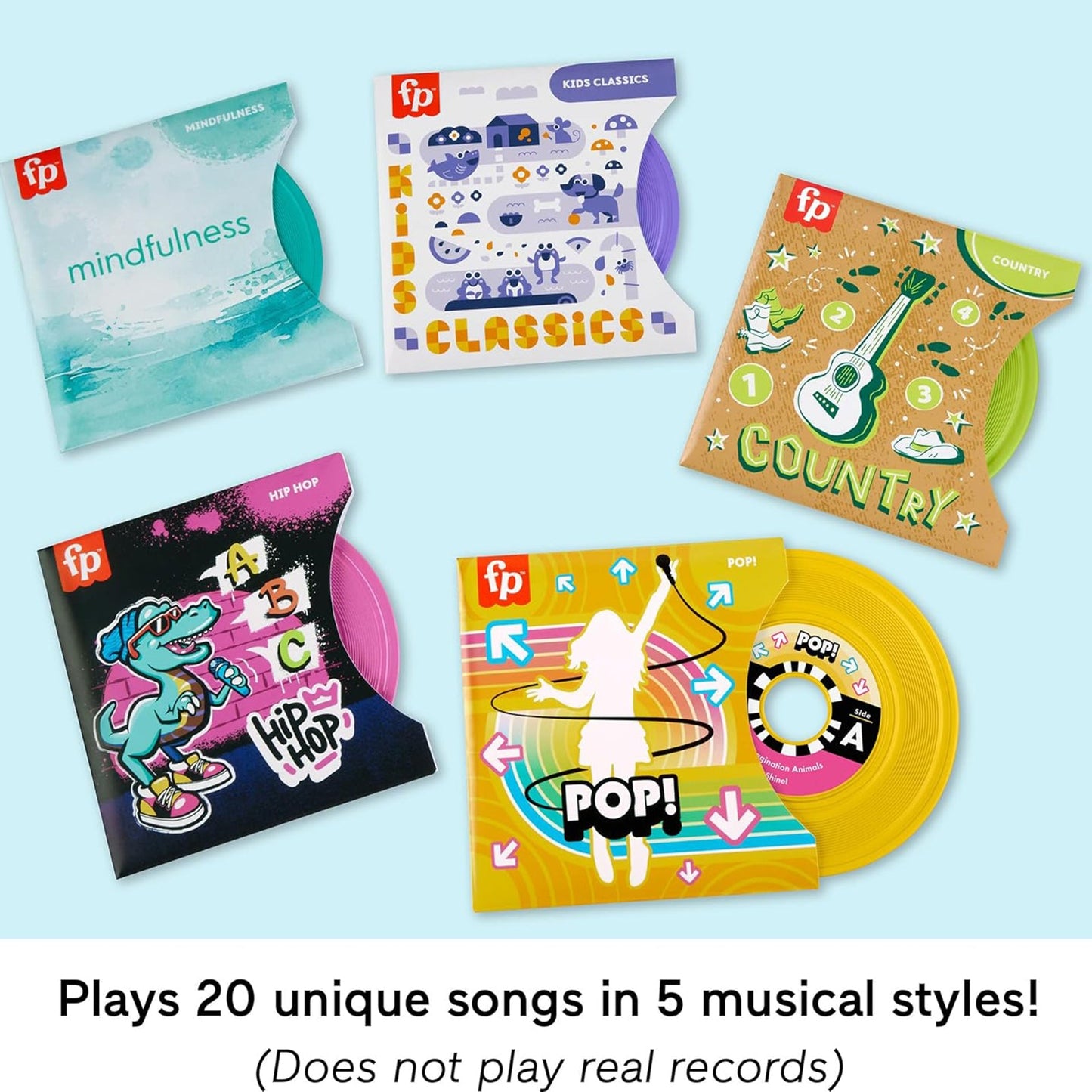 Fisher Price Rockin' Record Player Playset