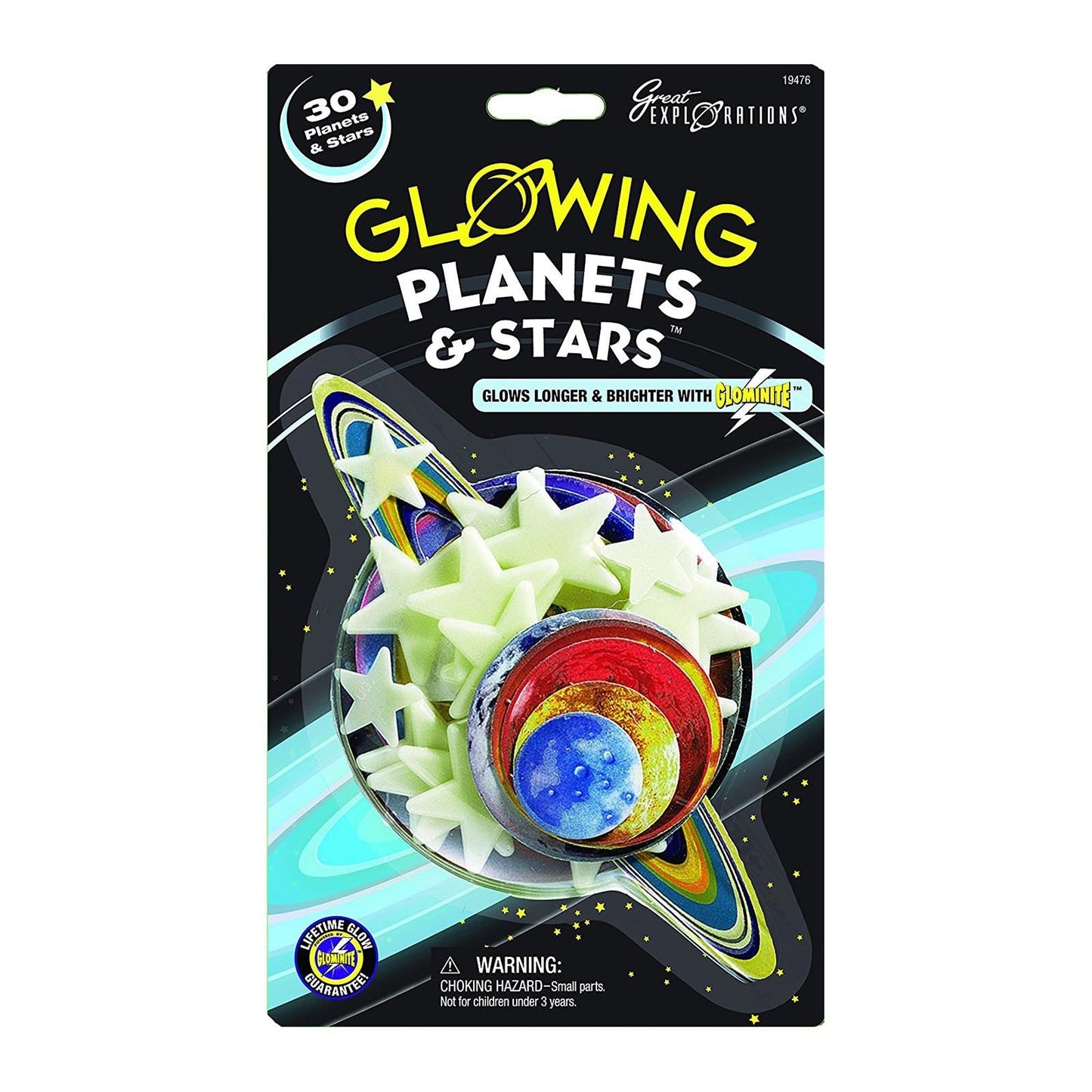 Great Explorations Glowing Planets And Stars 30 Count