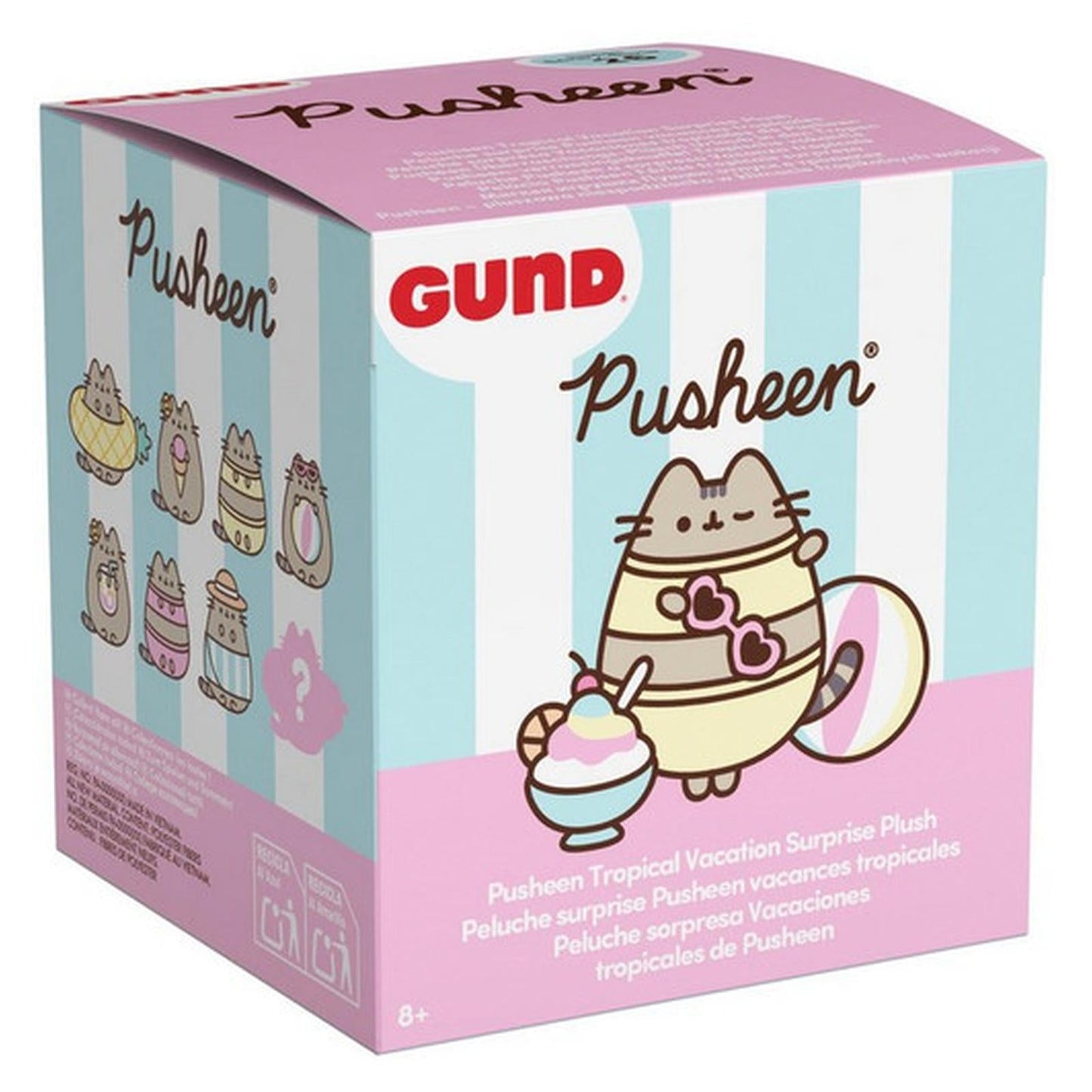 Gund Pusheen Series 26 Tropical Vacation Single Blind Box Surprise Plush