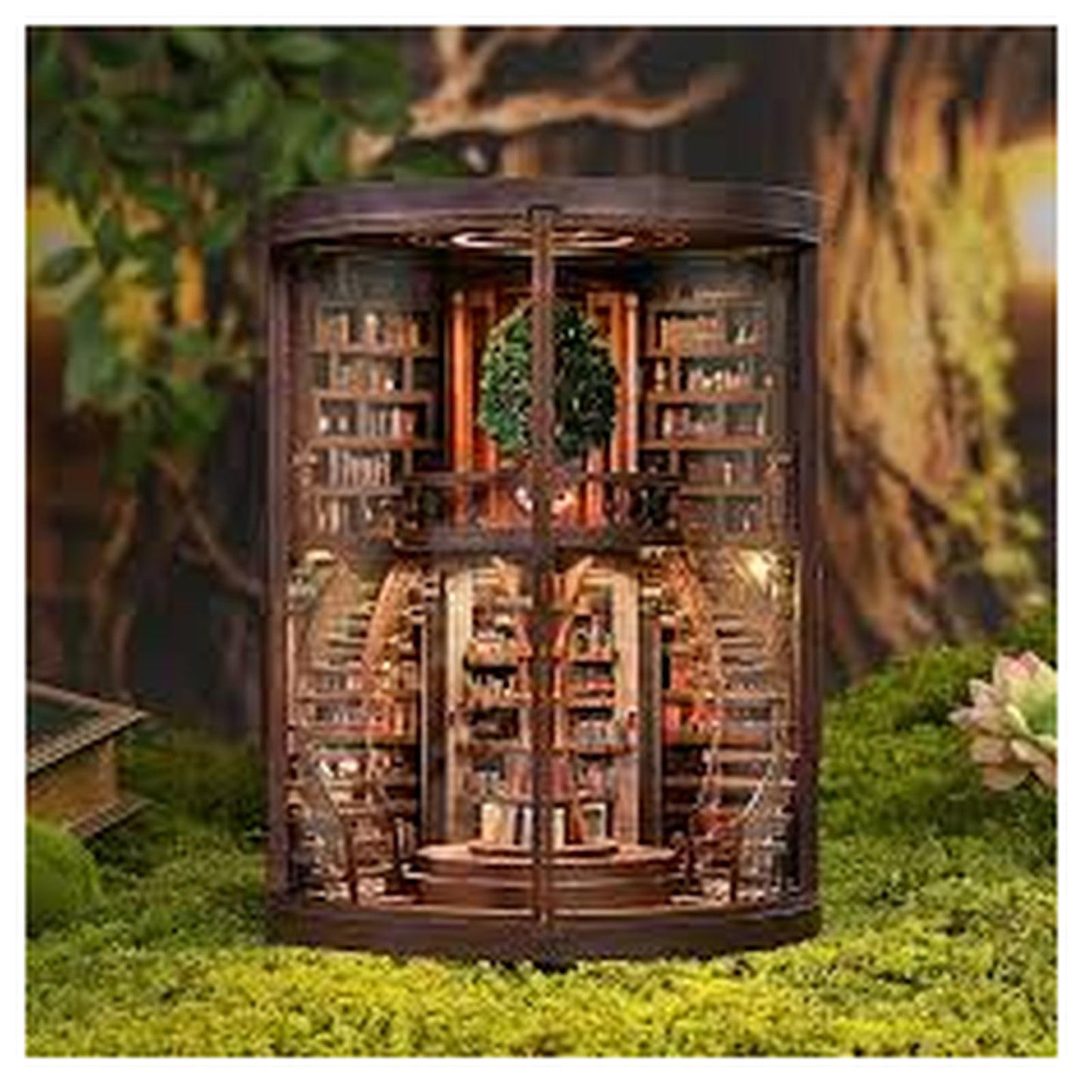 Hands Craft Tree Of Knowledge DIY Book Nook