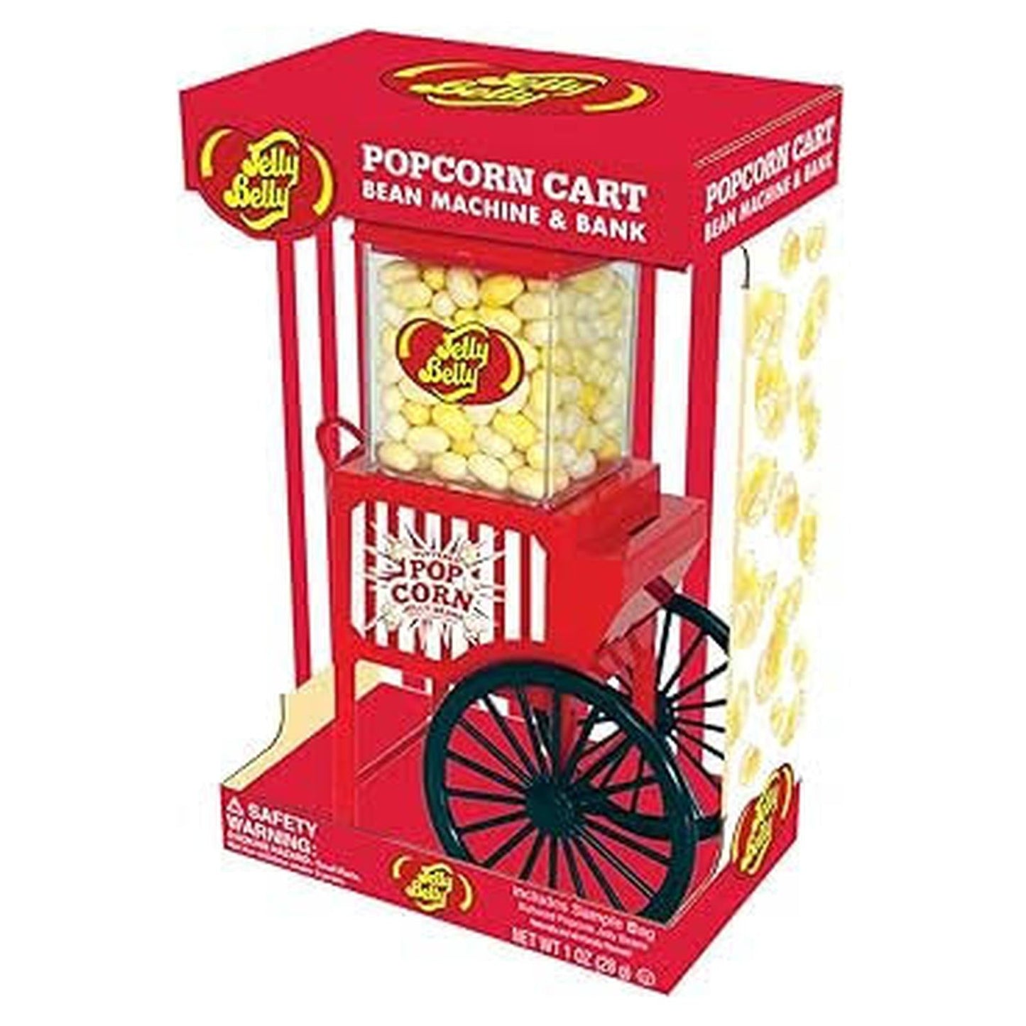 Jelly Belly Popcorn Cart Bean Machine And Bank