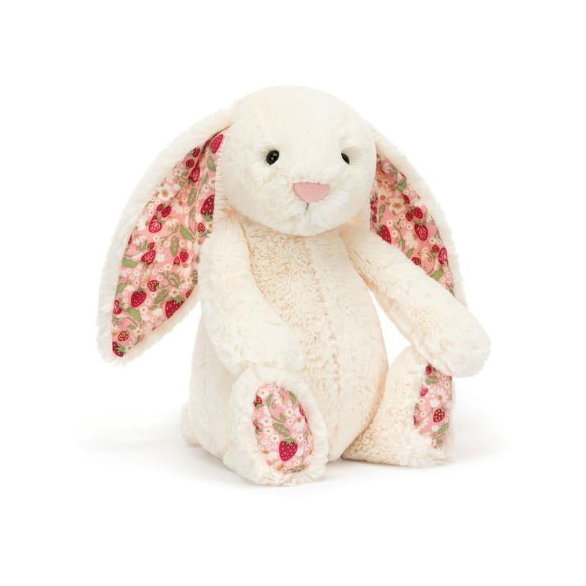 Jellycat Blossom Cream Bunny Berry Little 7 Inch Plush Figure