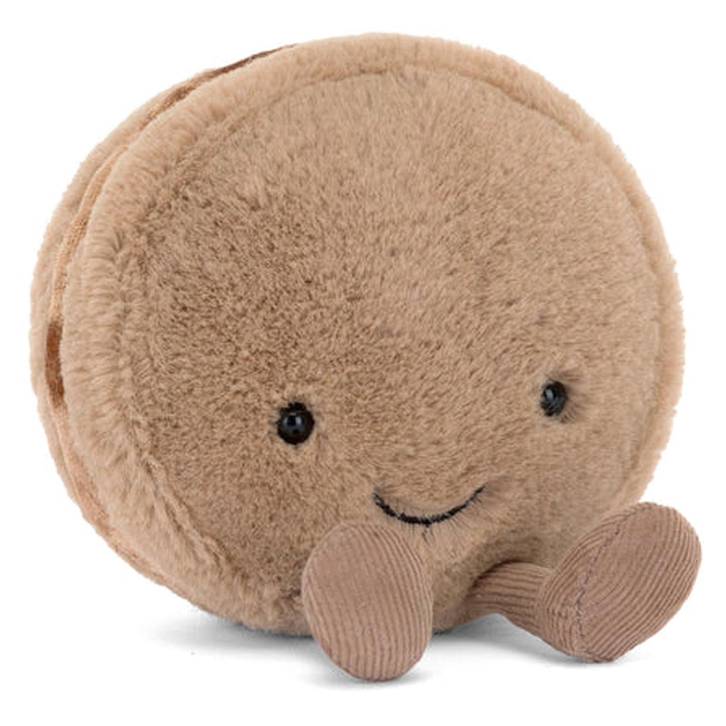 Jellycat Amuseables Mona Macaron Chocolate 3.5 Inch Plush Figure