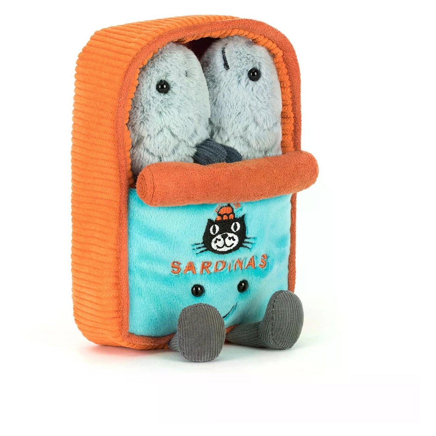 Jellycat Amuseables Sardine Tin 7 Inch Plush Figure