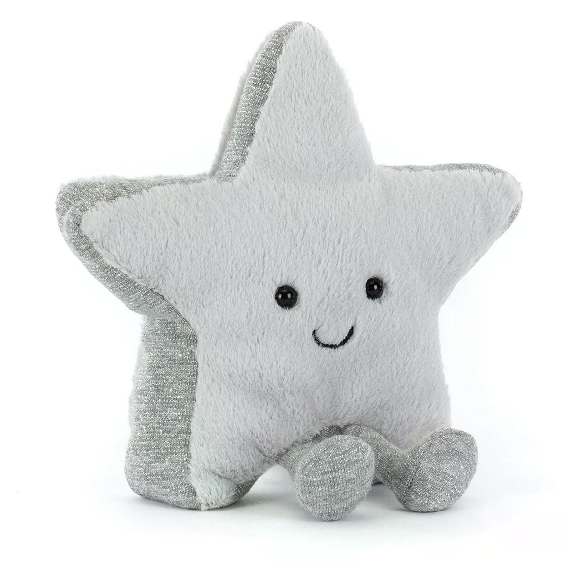 Jellycat Amuseables Silver Star 6 Inch Plush Figure