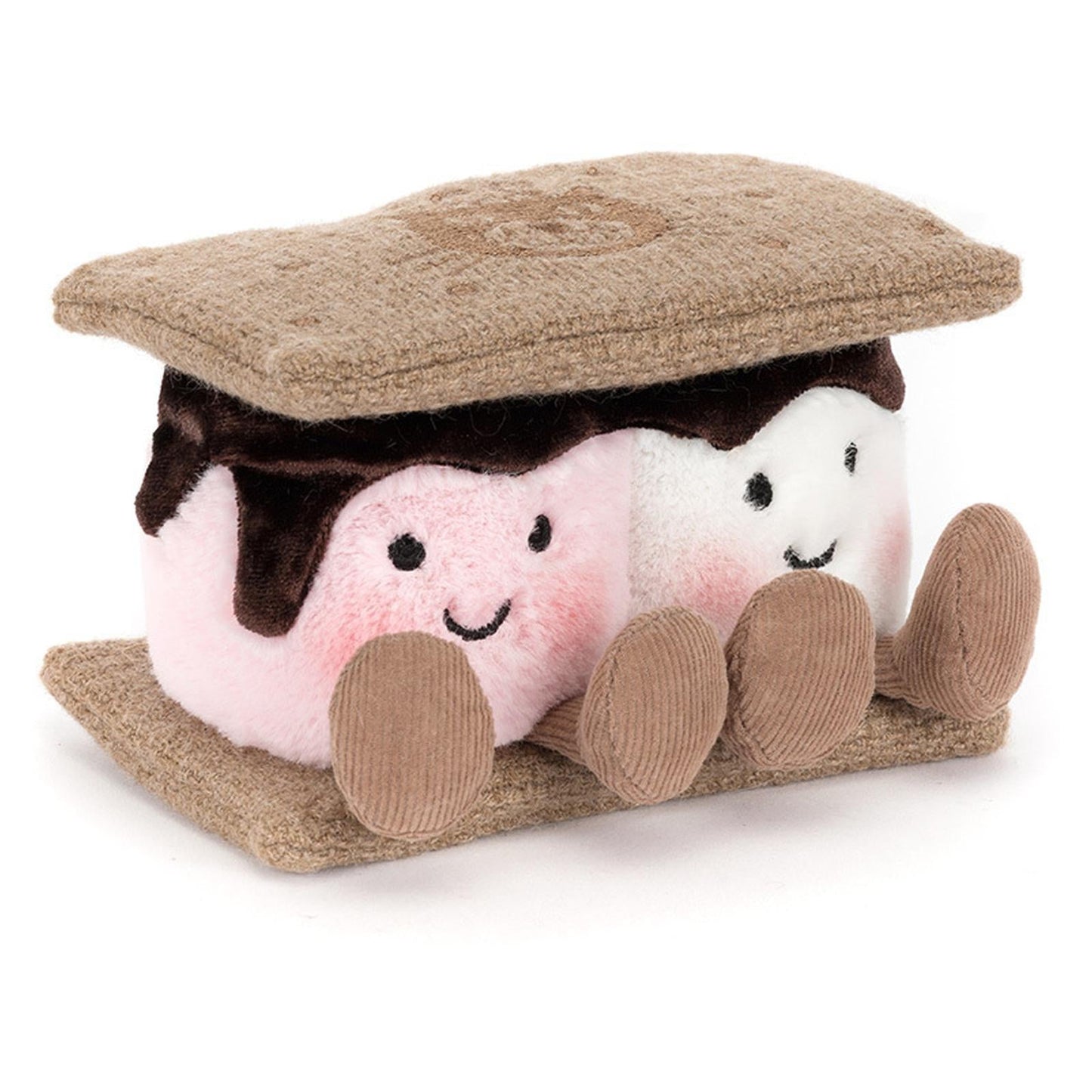 Jellycat Amuseables Smores 4 Inch Plush Figure