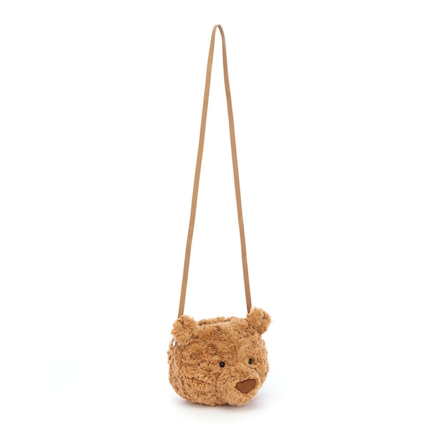 Jellycat Bartholomew Bear Shoulder 7 Inch Plush Bag
