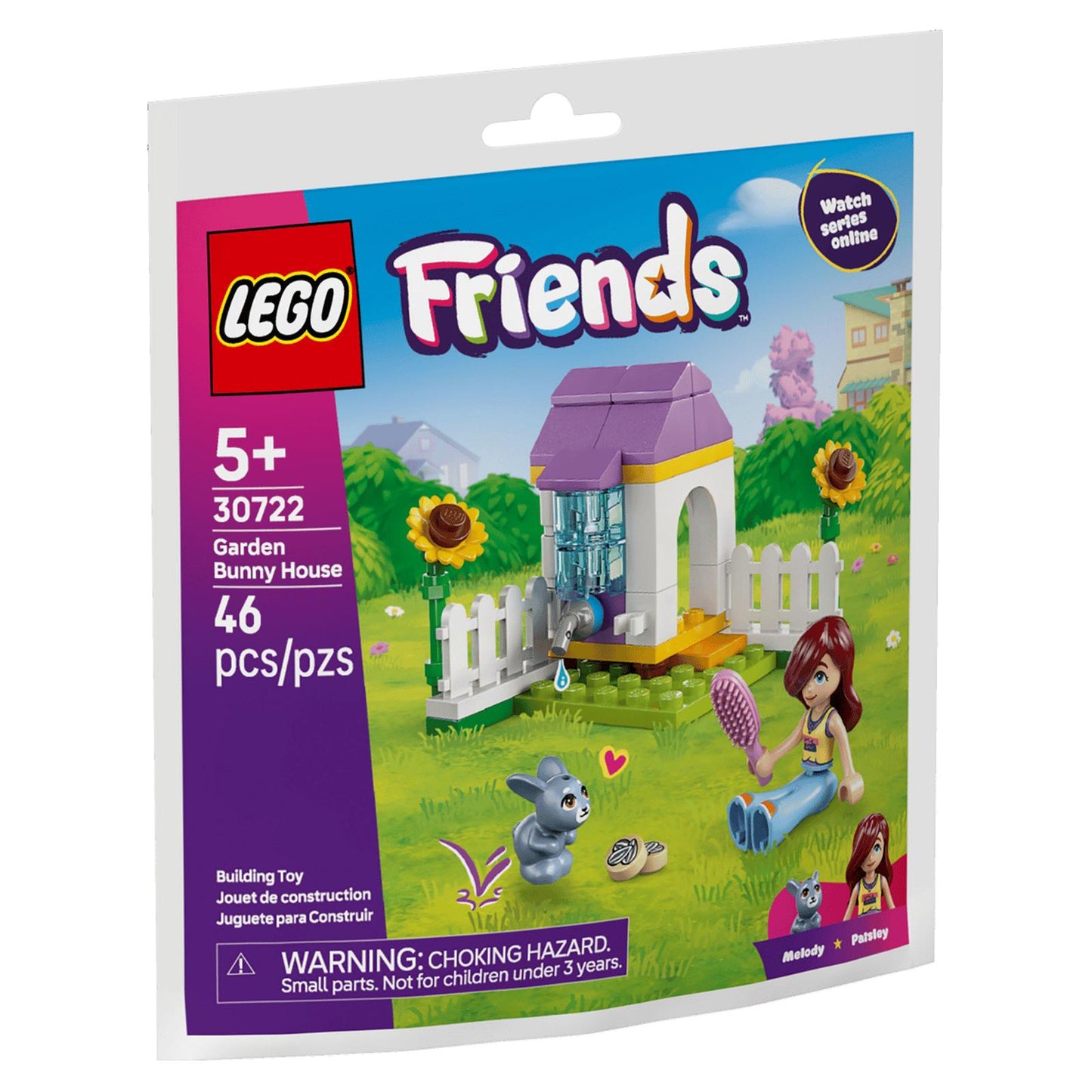 LEGO® Friends Garden Bunny House Building Set 30722