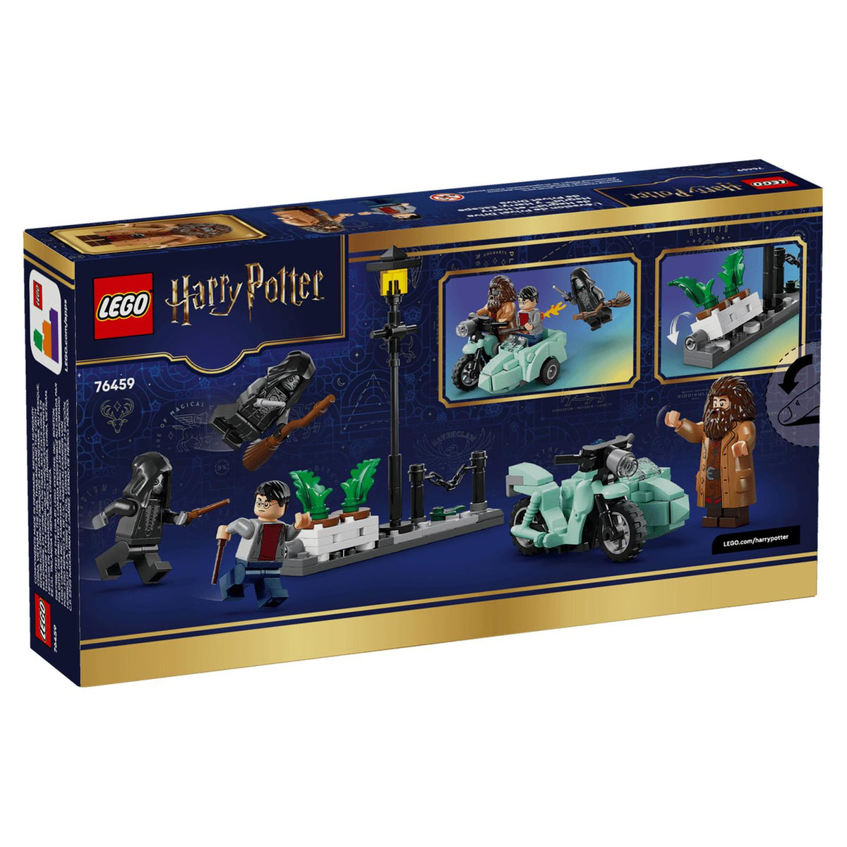 LEGO® Harry Potter Hagrid And Harry's Privet Drive Escape Building Set 76459