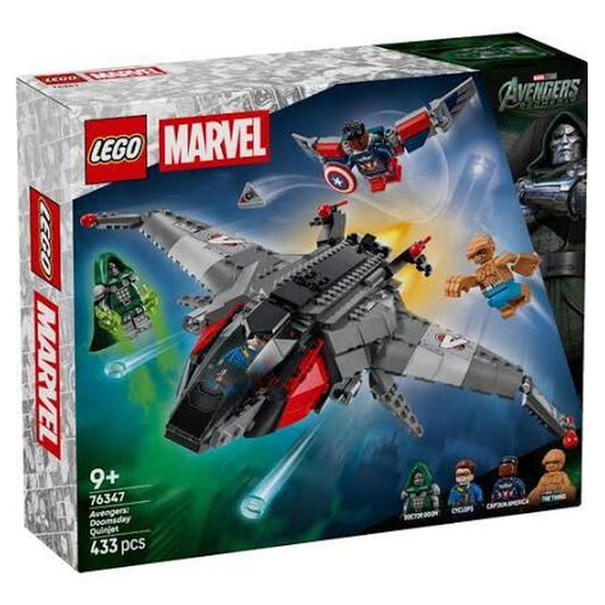 LEGO® Marvel Avengers Doomsday Quinjet Building Set 76347
