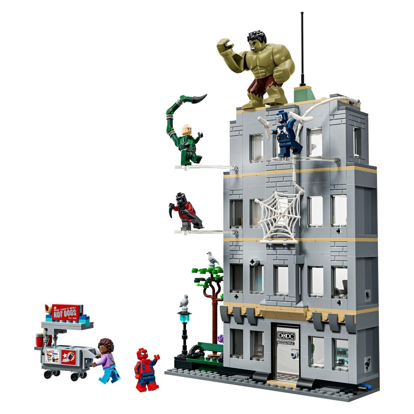 LEGO® Marvel Spider-Man VS Hulk Epic Clash Building Set 76350