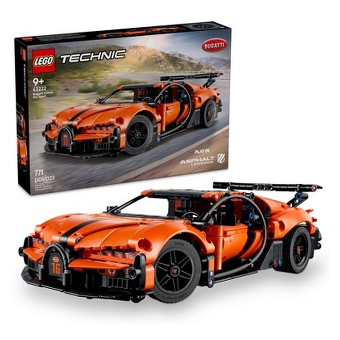 LEGO® Technic Bugatti Chiron Pur Sport Building Set 42222