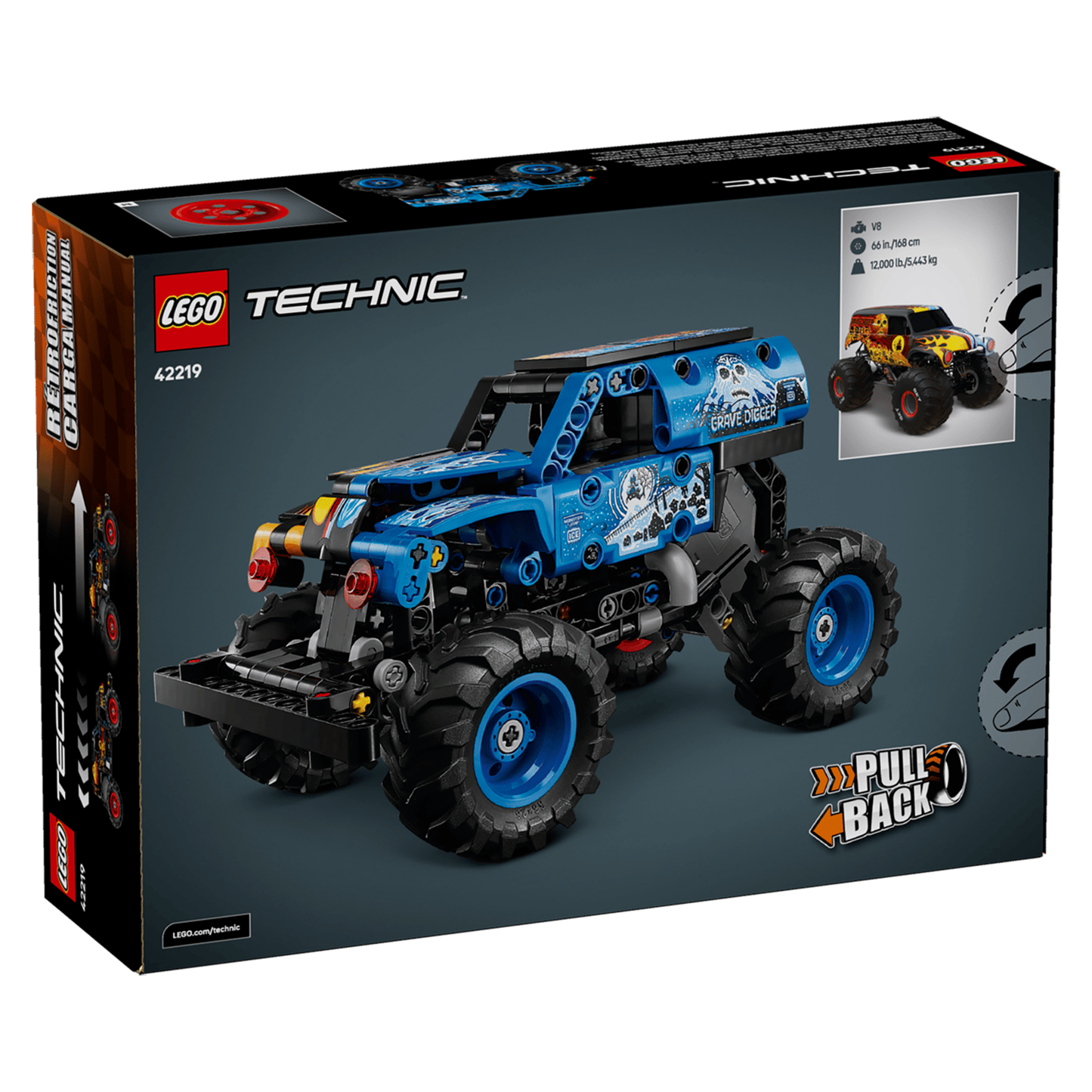 LEGO® Technic Monster Jam Grave Digger Building Set 42219