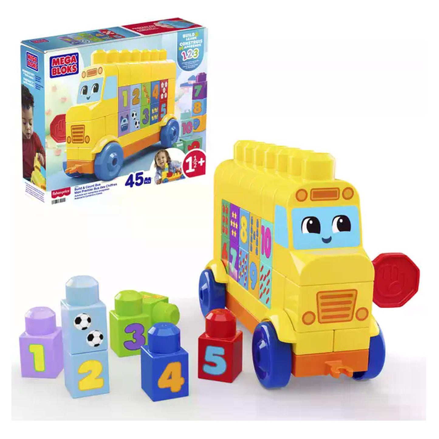 MEGA Bloks Build And Count Bus