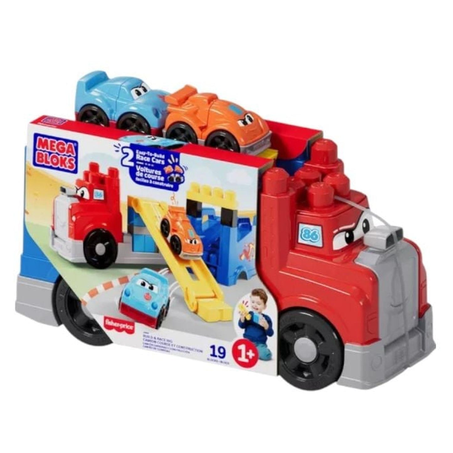 MEGA Bloks Build And Race Rig Playset