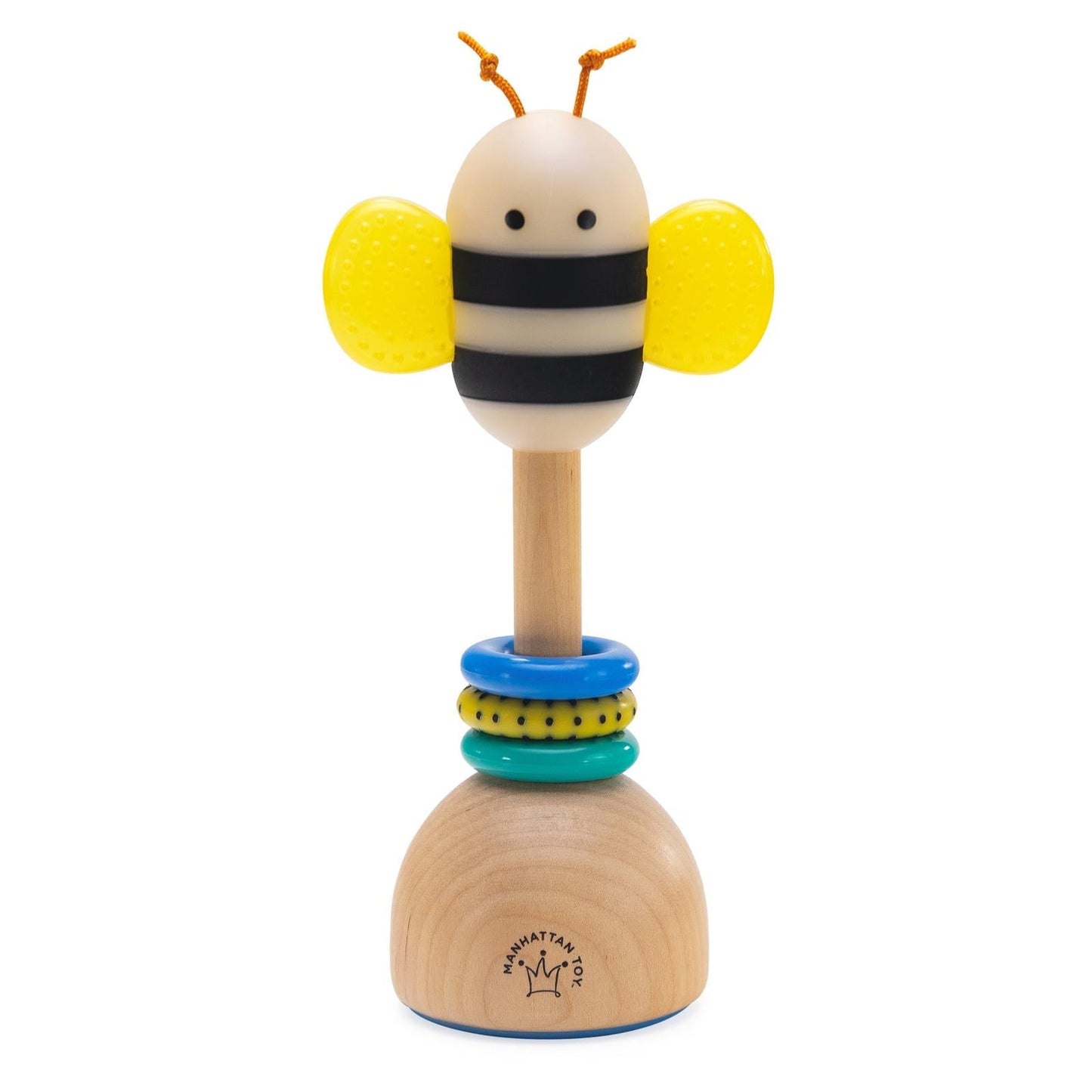Manhattan Toys Brilliant Bee Baby Rattle