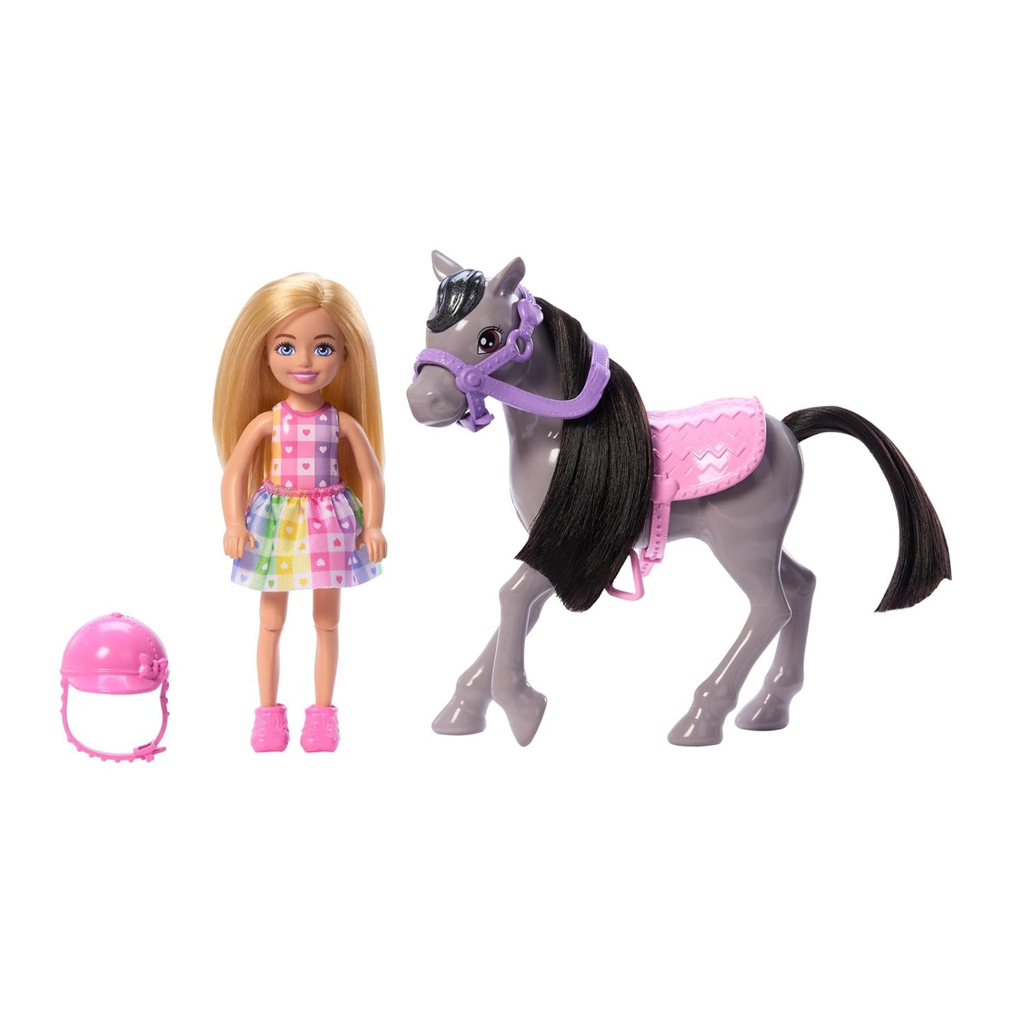 Mattel Barbie Chelsea And Pony Doll Set