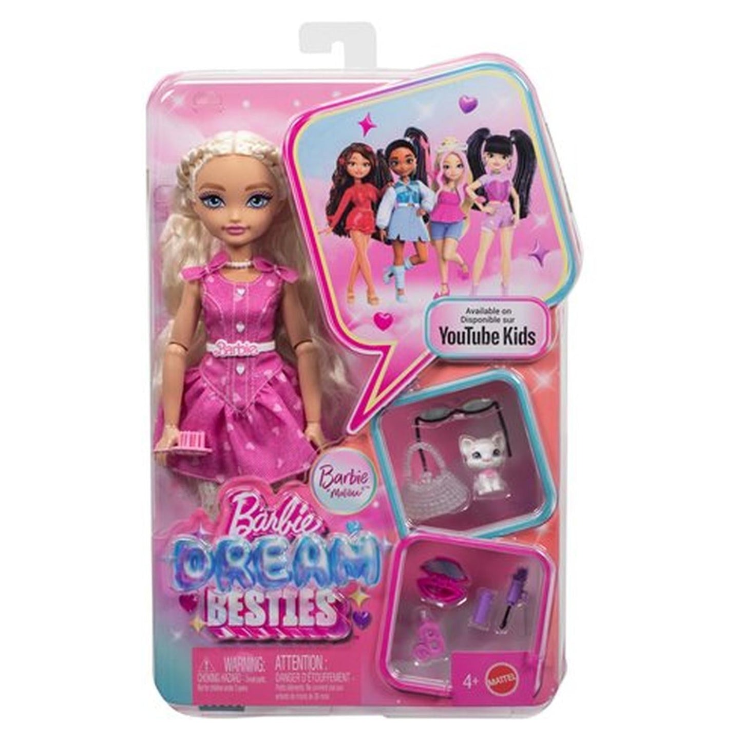 Mattel Barbie Dream Besties Malibu Blonde Doll