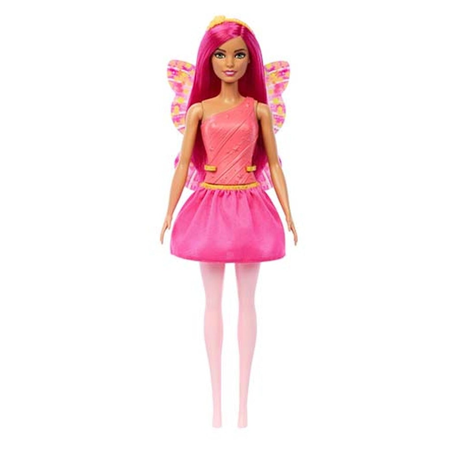 Mattel Barbie Fantasy Dreamtopia Fairy Red Hair Red Dress Doll