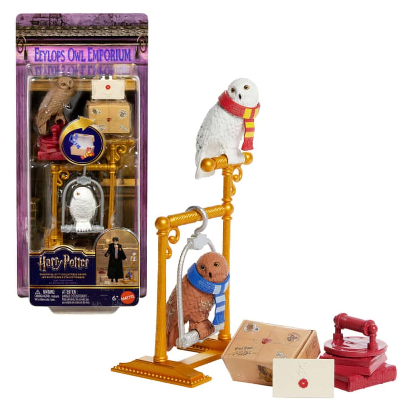 Mattel Harry Potter Eeylops Owl Emporium Figure Set