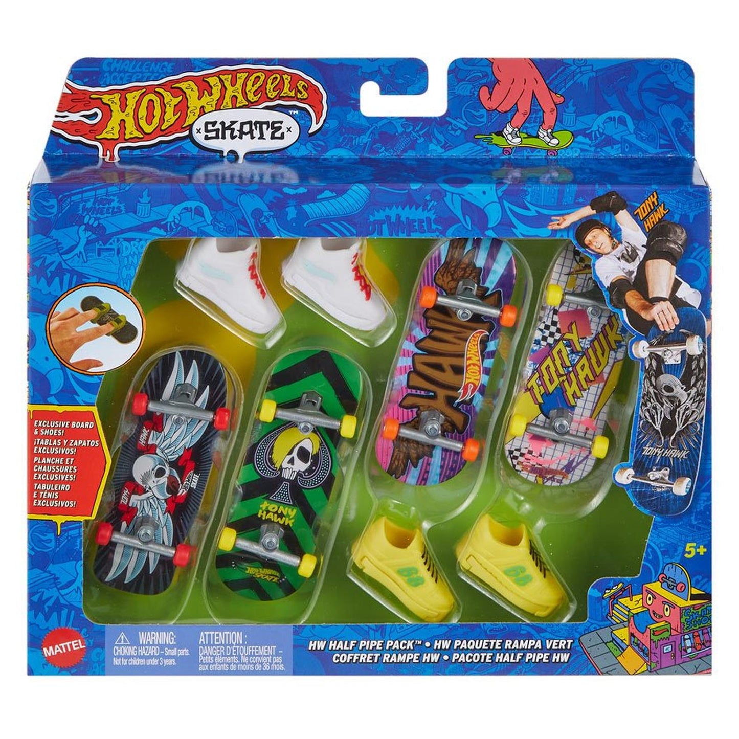 Mattel Hot Wheels Skate HW Half Pipe Pack