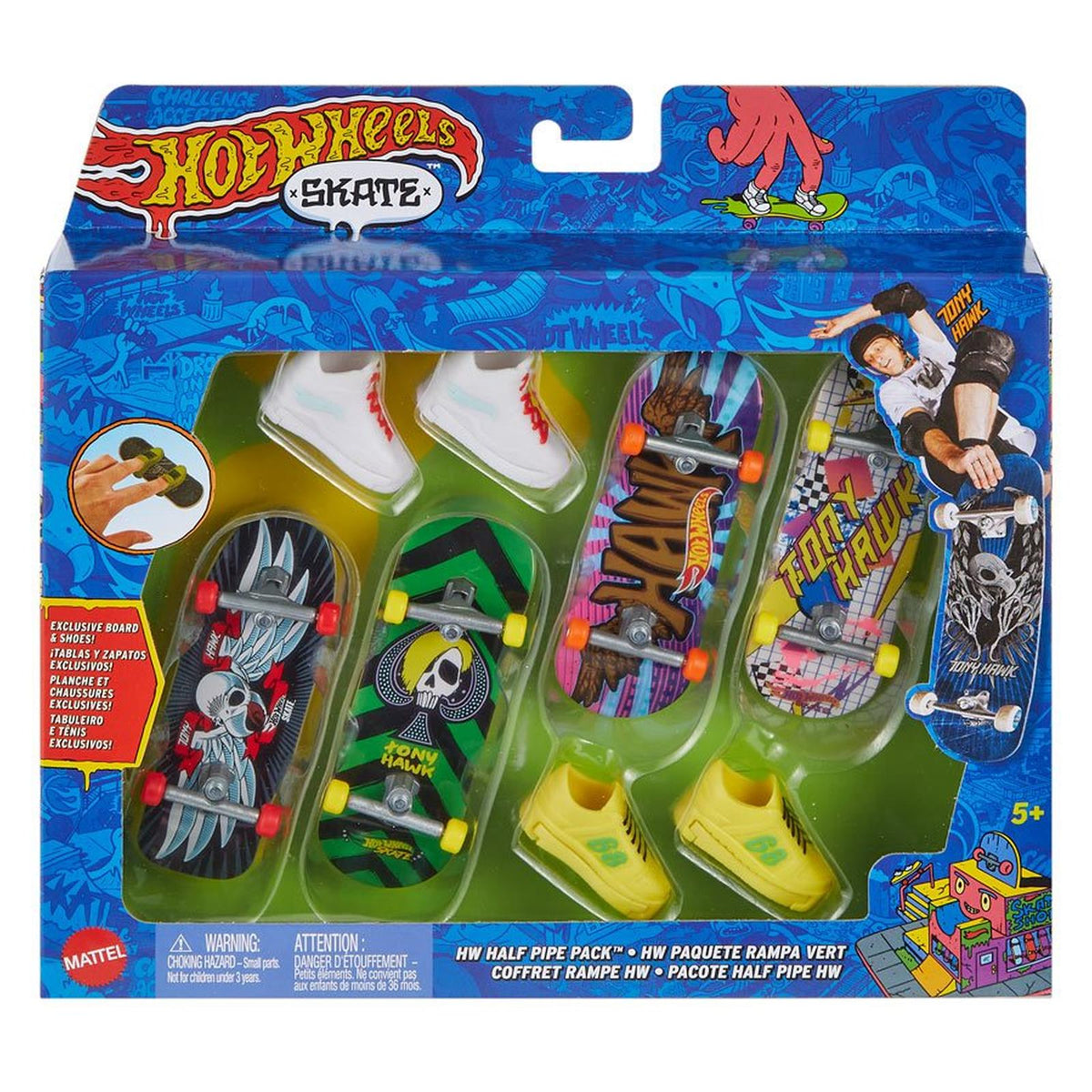 Mattel Hot Wheels Skate HW Half Pipe Pack