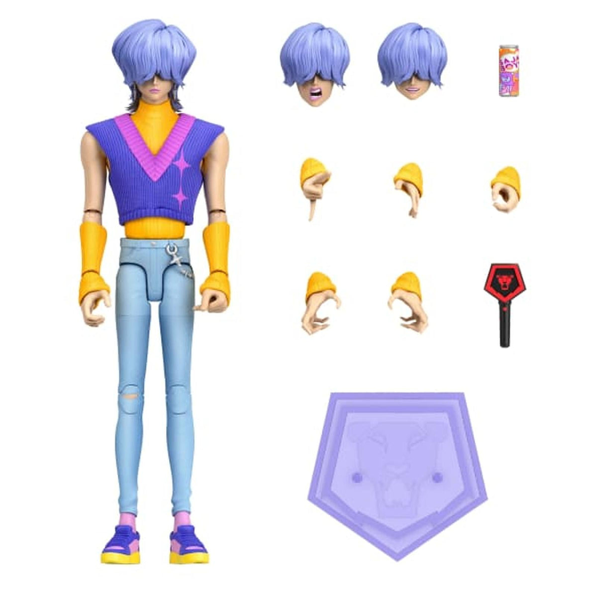 Mattel KPOP Demon Hunters Saja Boys Mystery Soda Pop Action Figure